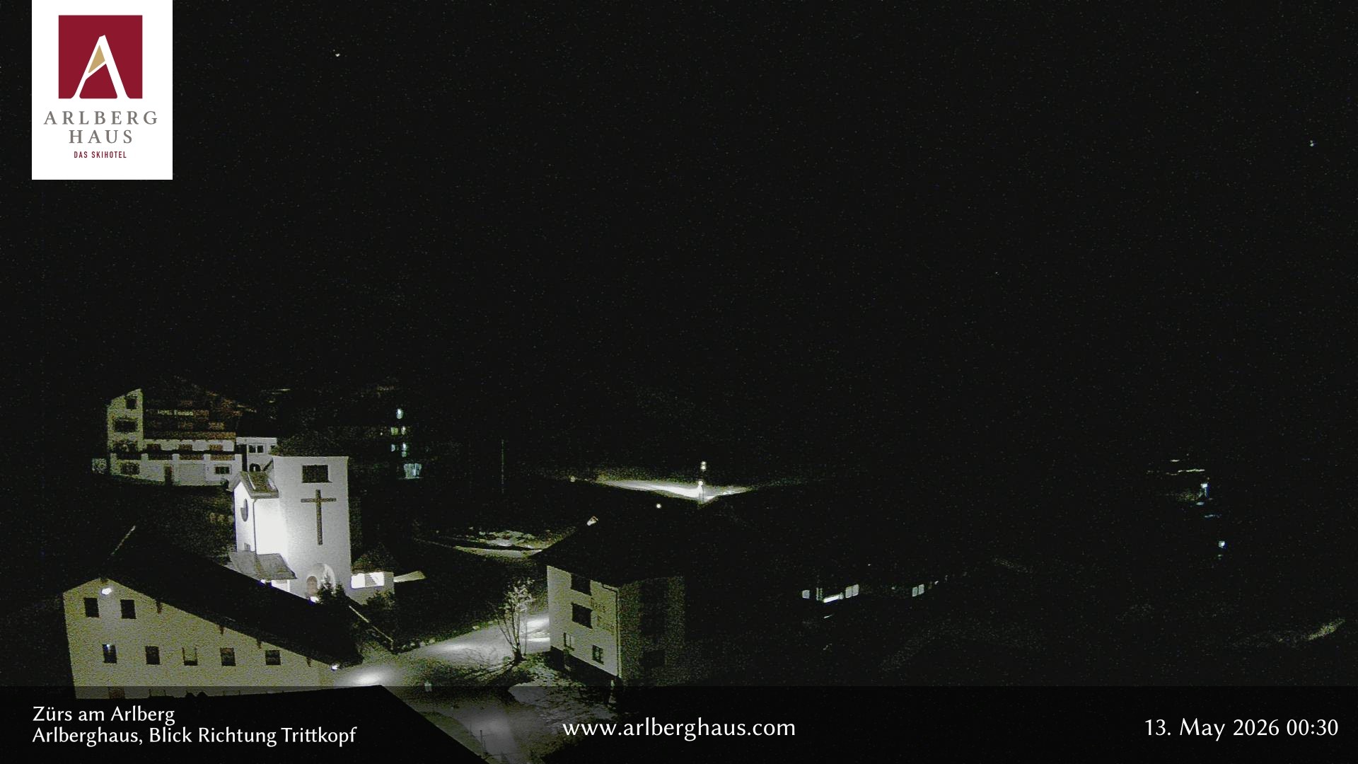 Archived image Webcam Arlberghaus at Zuers