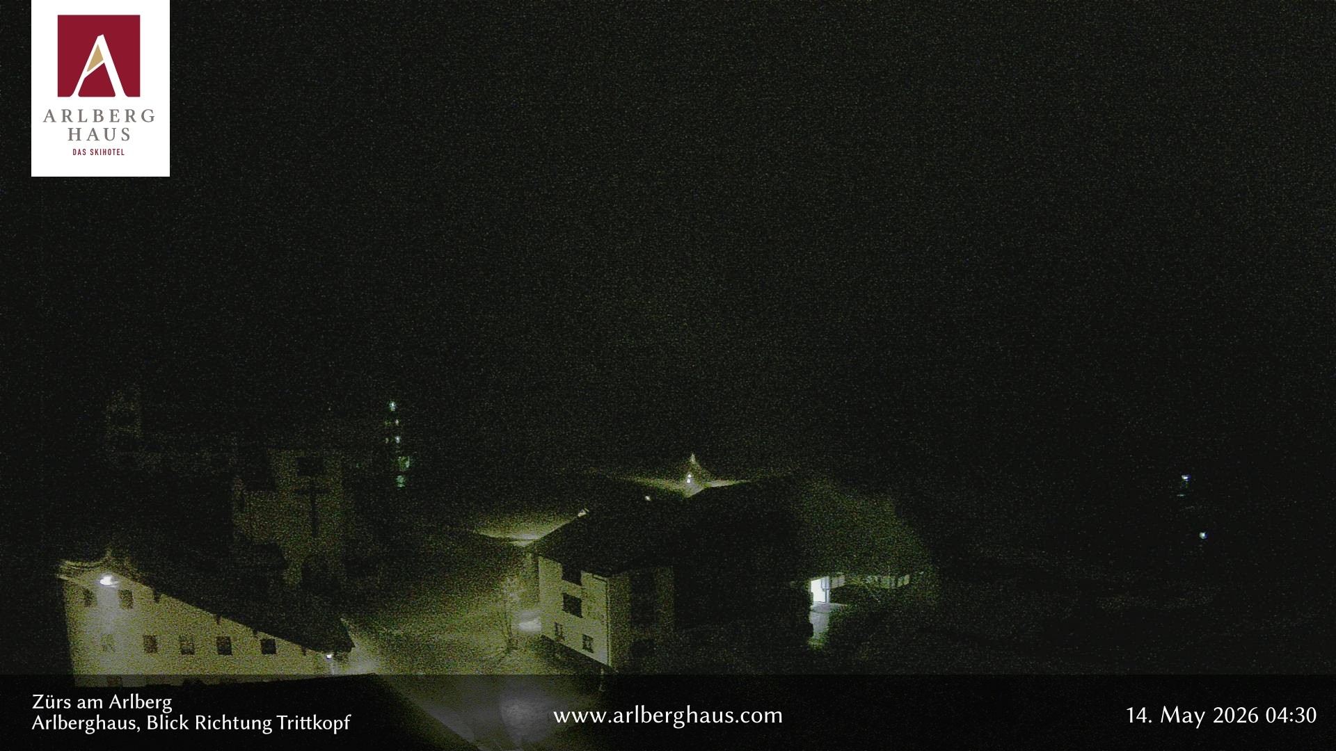 Archived image Webcam Arlberghaus at Zuers