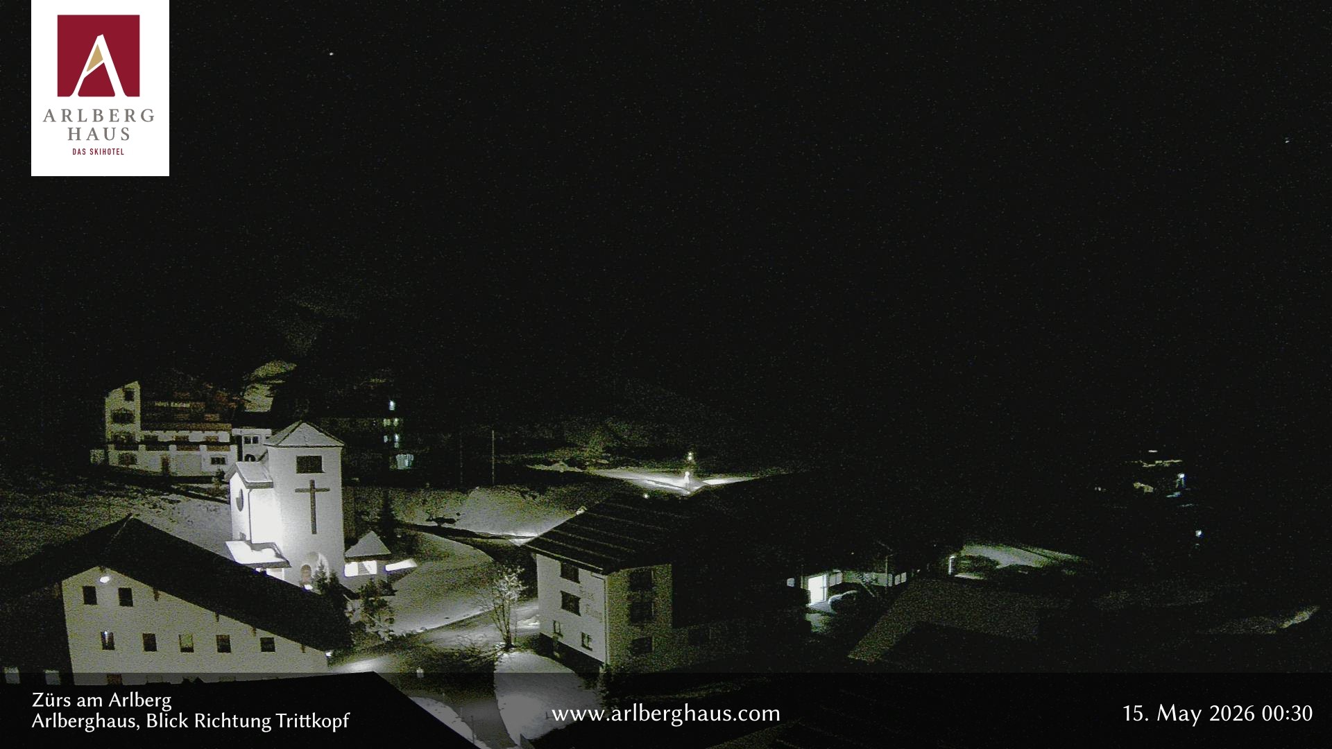 Archiv Foto Webcam Zürs: Hotel Arlberghaus