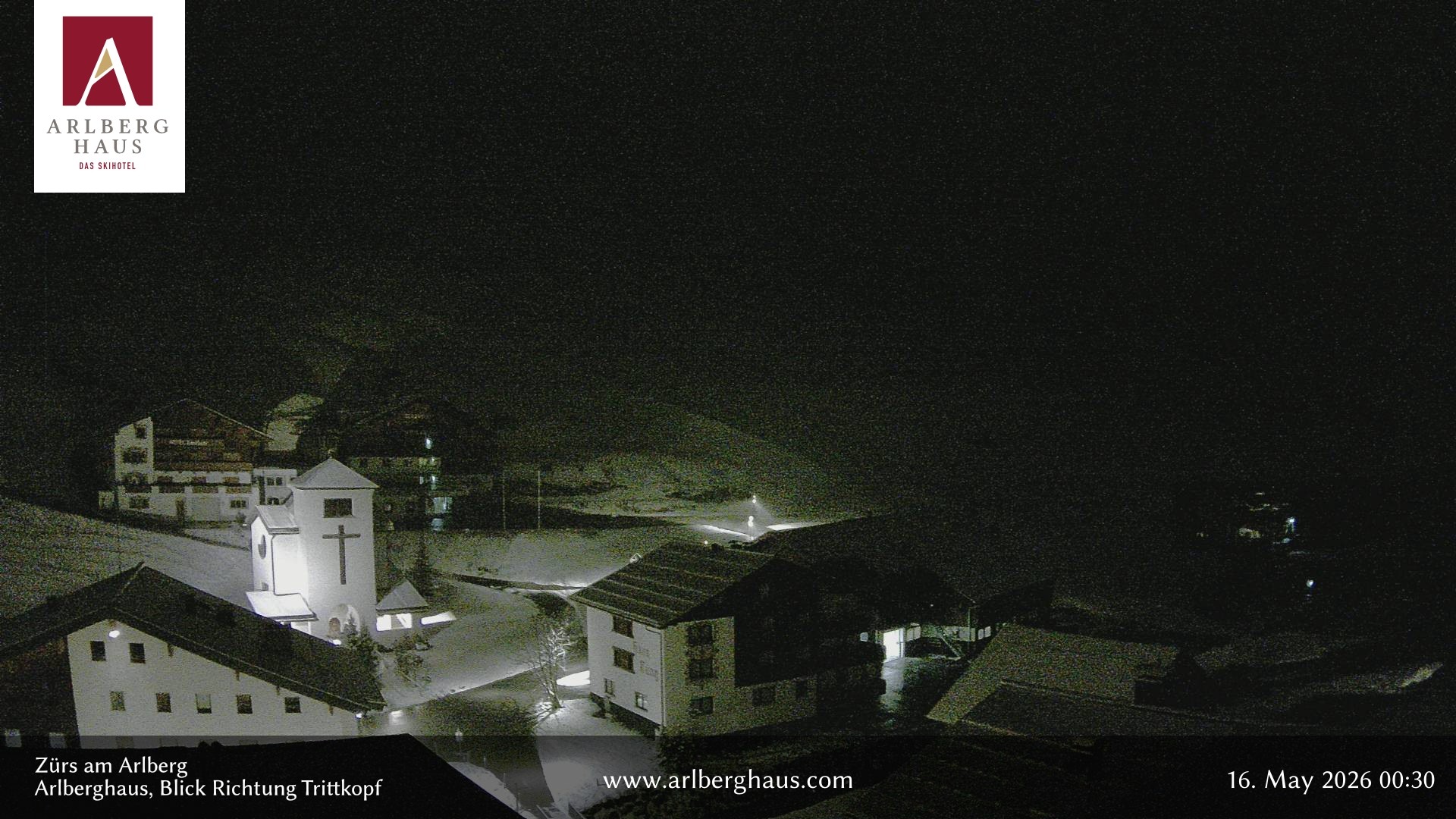 Archived image Webcam Arlberghaus at Zuers