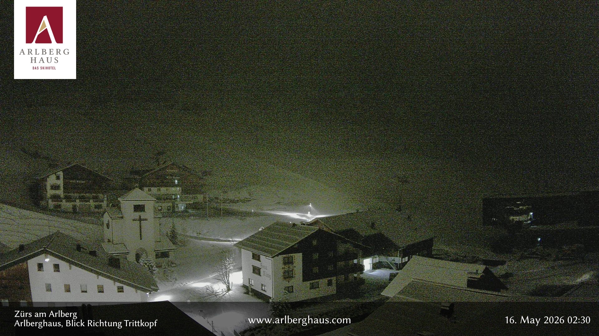 Archived image Webcam Arlberghaus at Zuers