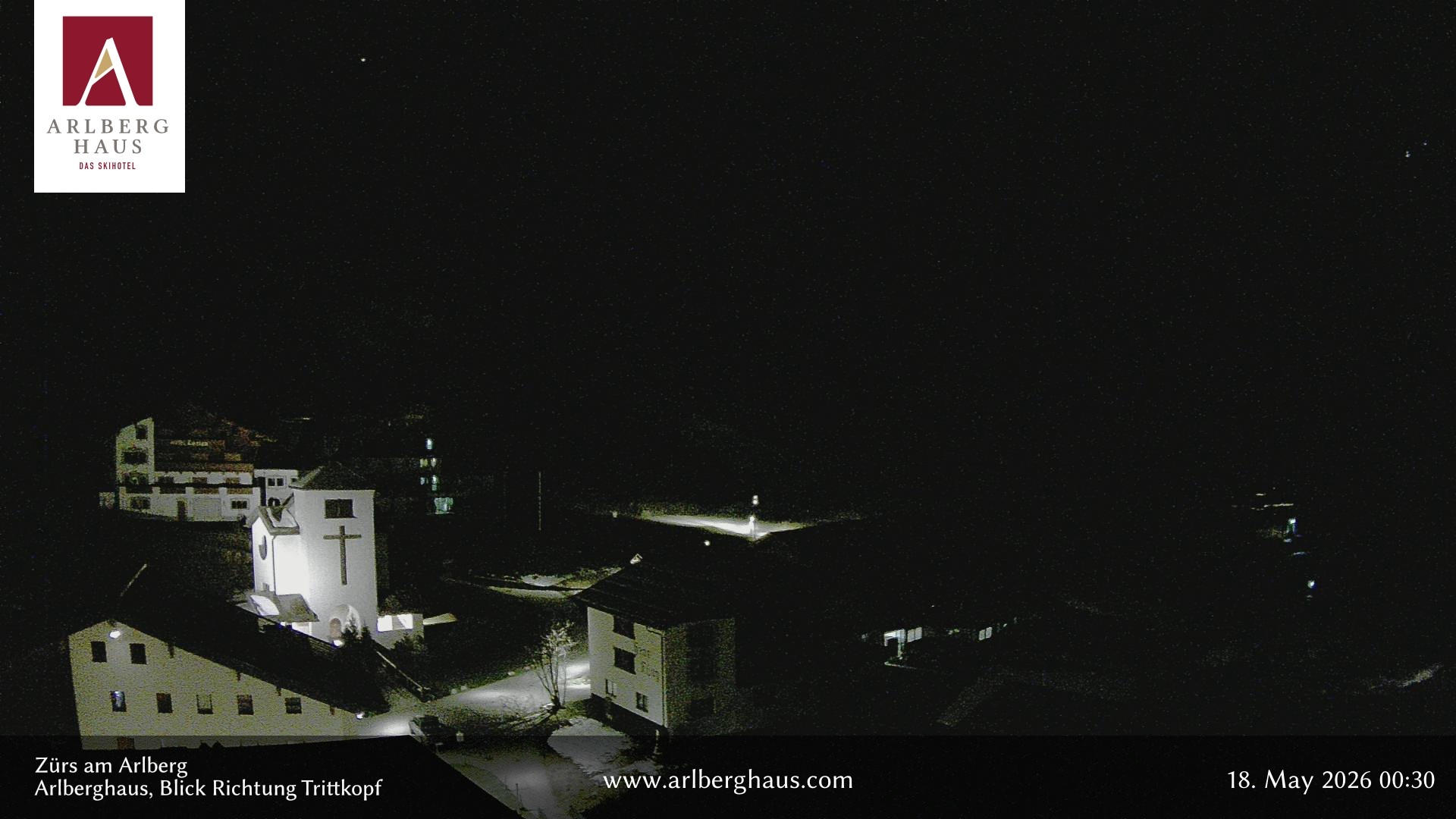 Archiv Foto Webcam Zürs: Hotel Arlberghaus