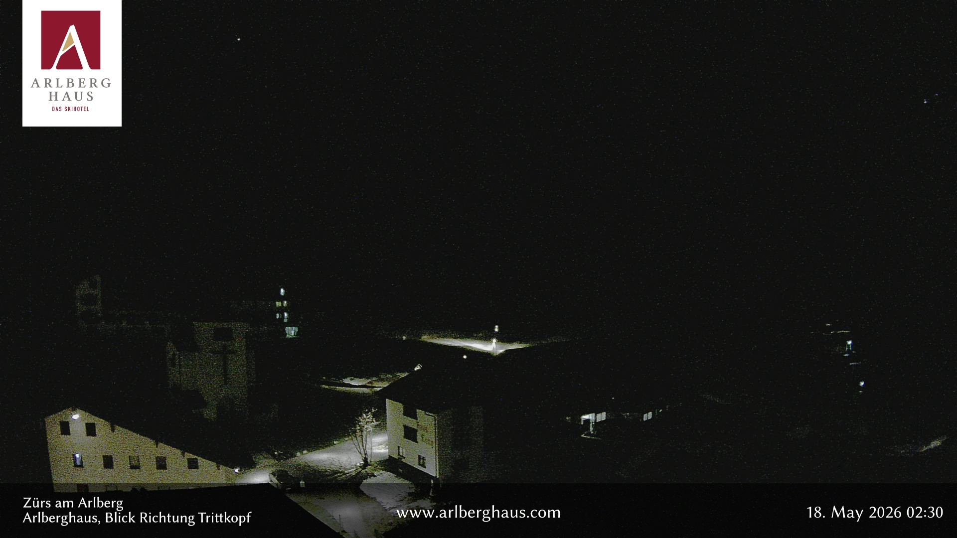 Archiv Foto Webcam Zürs: Hotel Arlberghaus