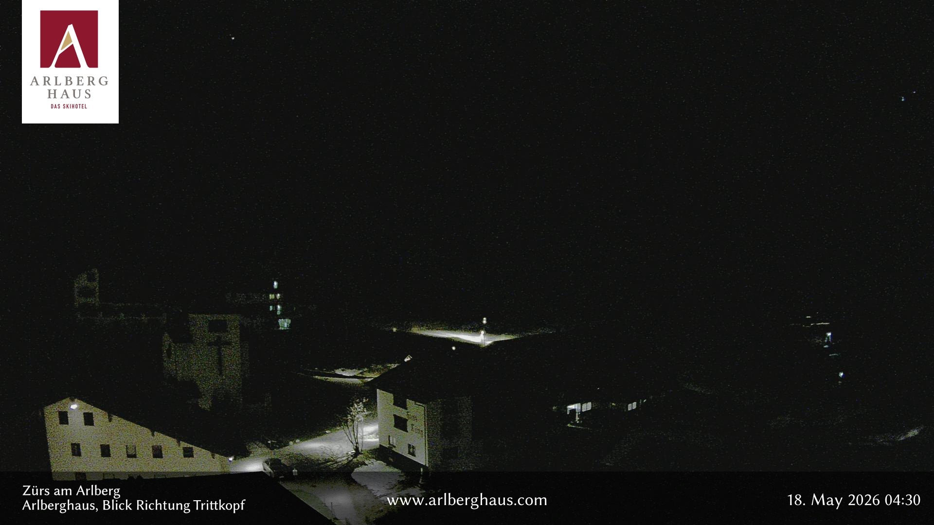 Archiv Foto Webcam Zürs: Hotel Arlberghaus