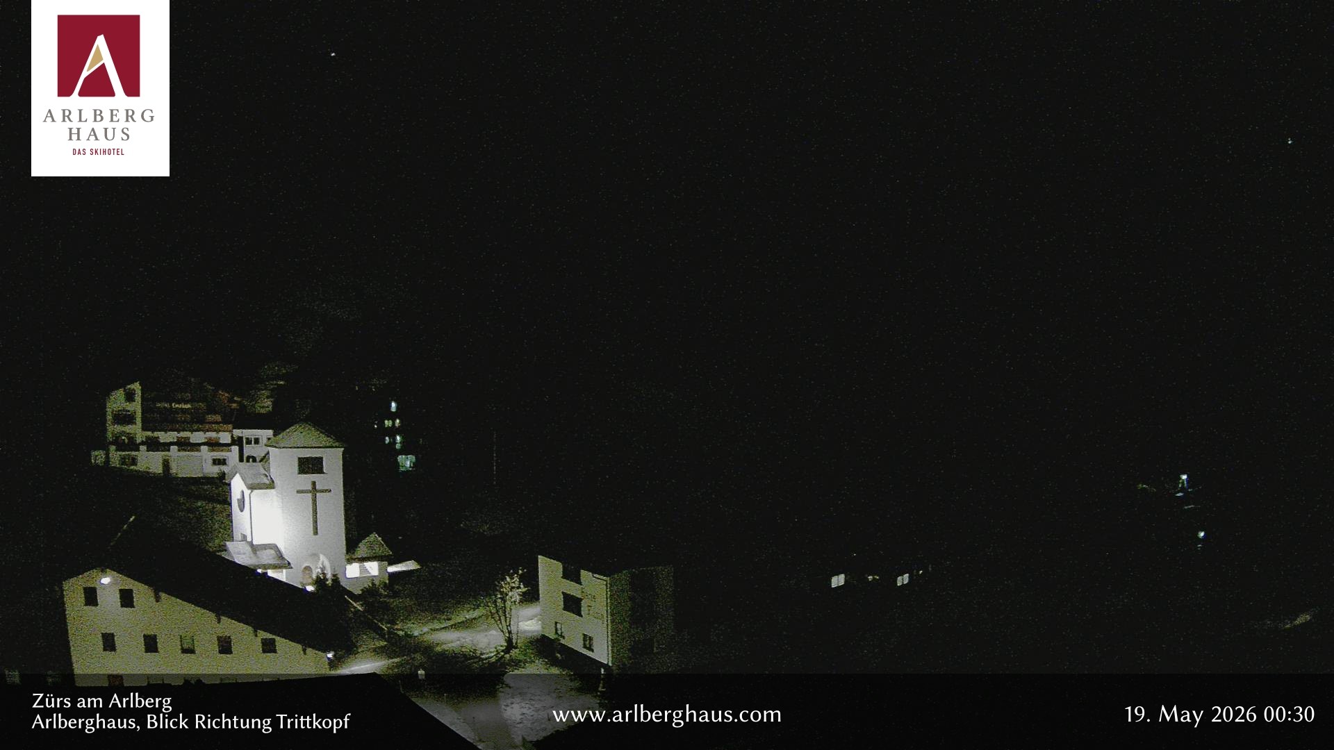 Archiv Foto Webcam Zürs: Hotel Arlberghaus