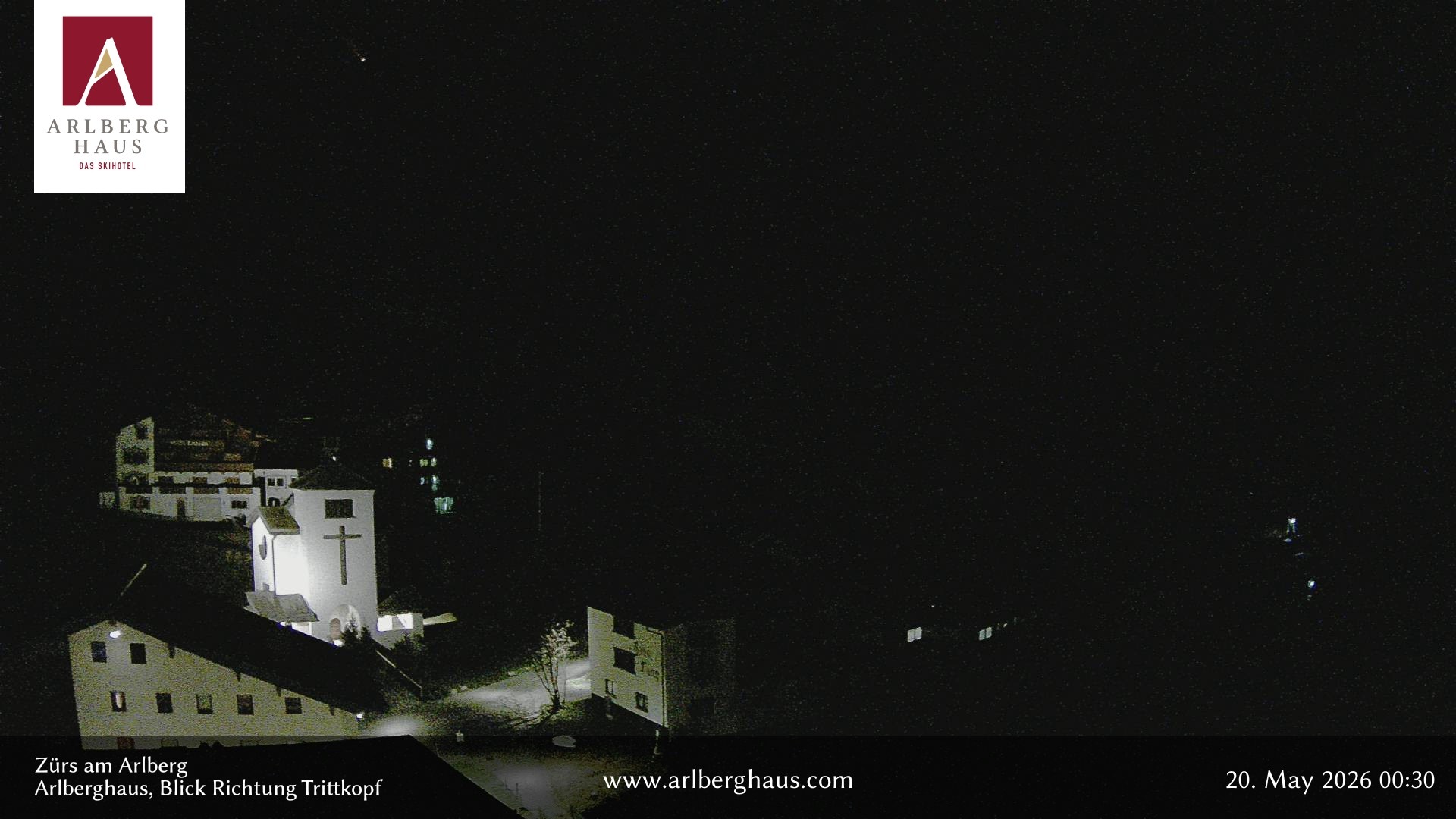 Archiv Foto Webcam Zürs: Hotel Arlberghaus