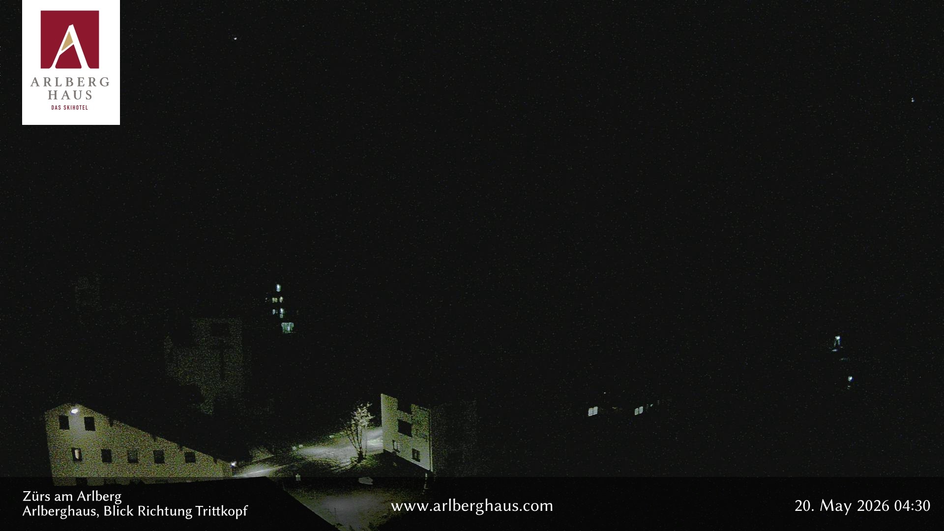 Archiv Foto Webcam Zürs: Hotel Arlberghaus