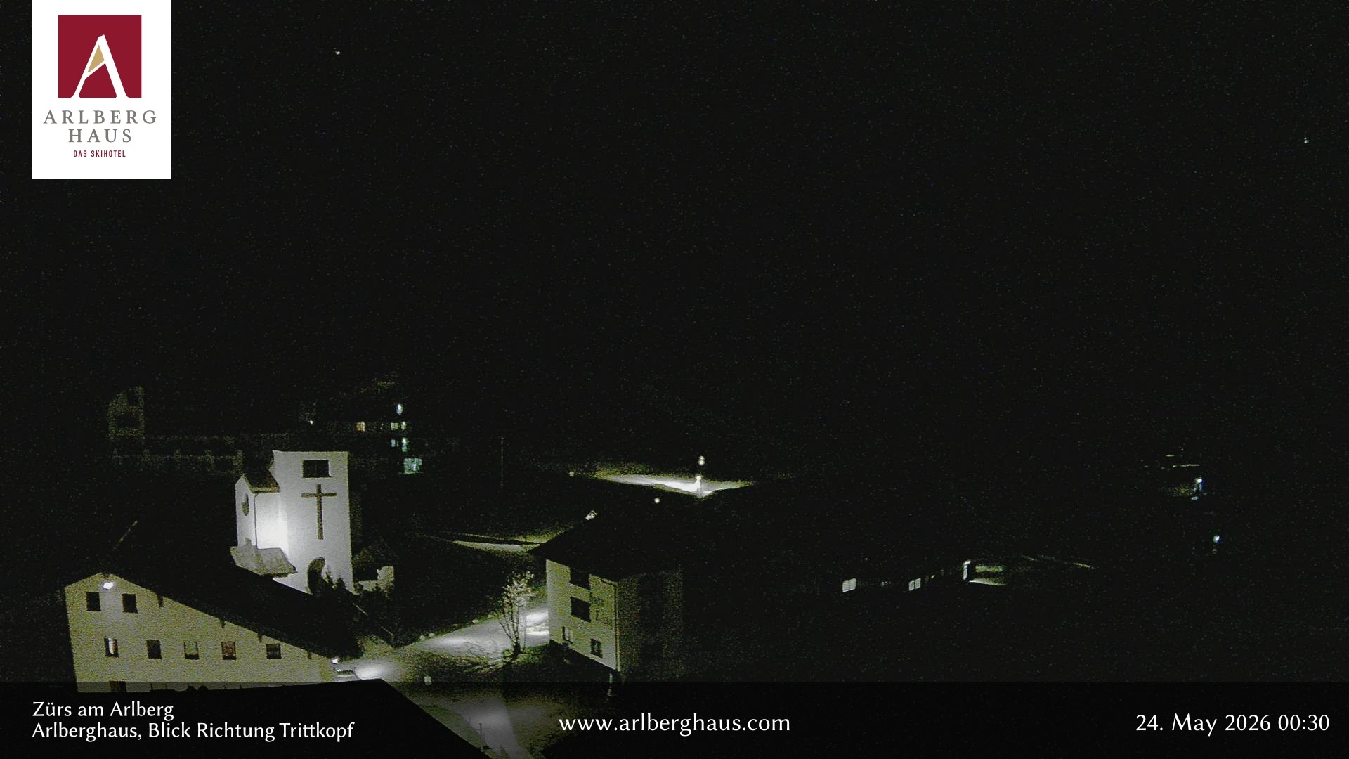 Archiv Foto Webcam Zürs: Hotel Arlberghaus