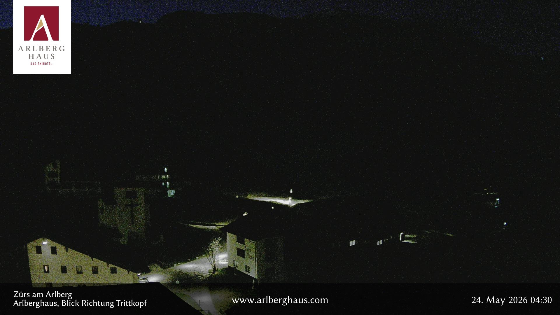 Archiv Foto Webcam Zürs: Hotel Arlberghaus