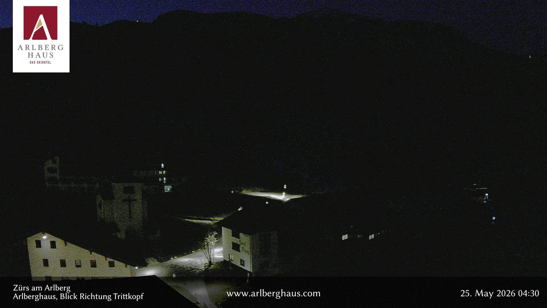 Archiv Foto Webcam Zürs: Hotel Arlberghaus