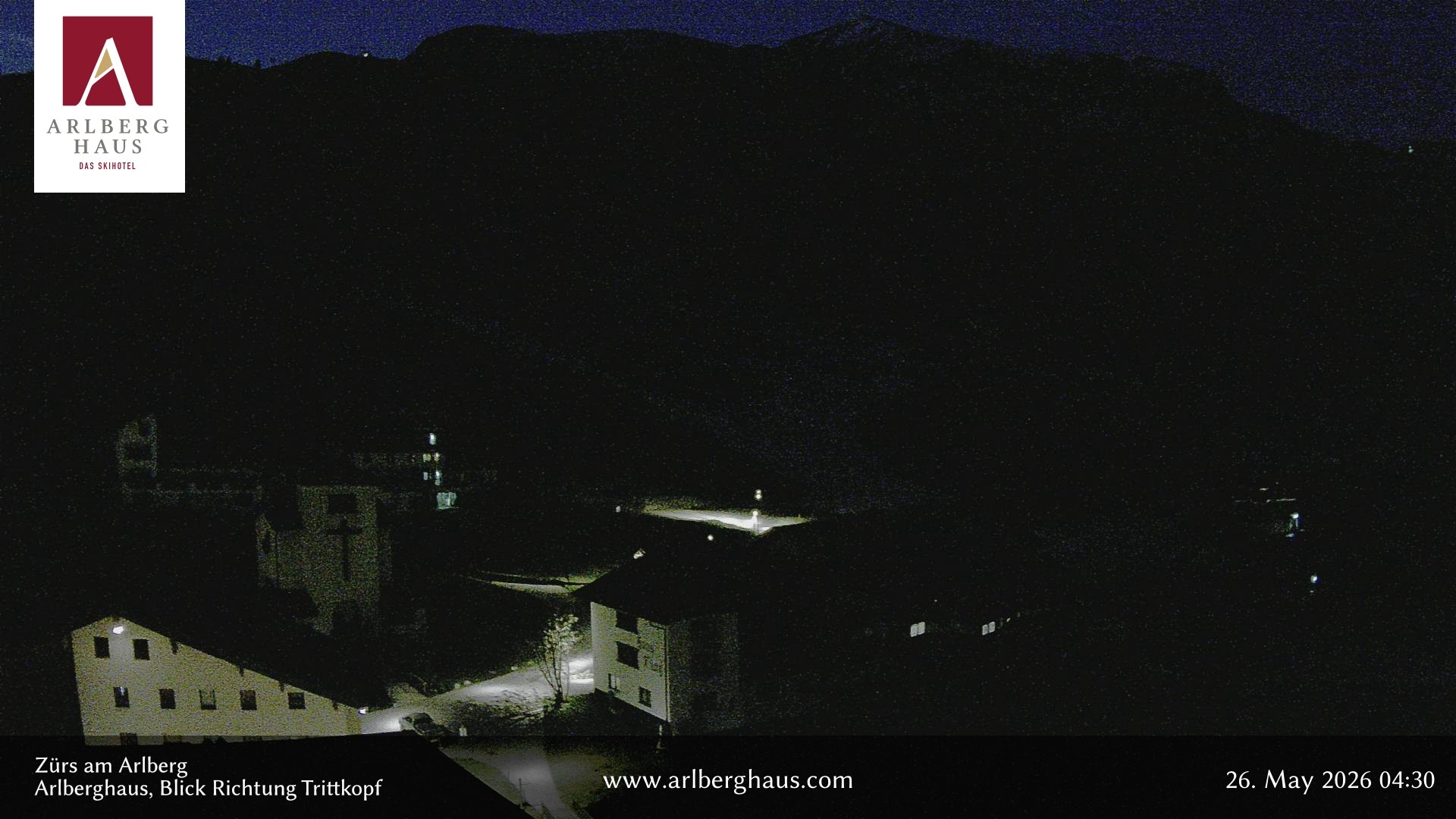 Archiv Foto Webcam Zürs: Hotel Arlberghaus