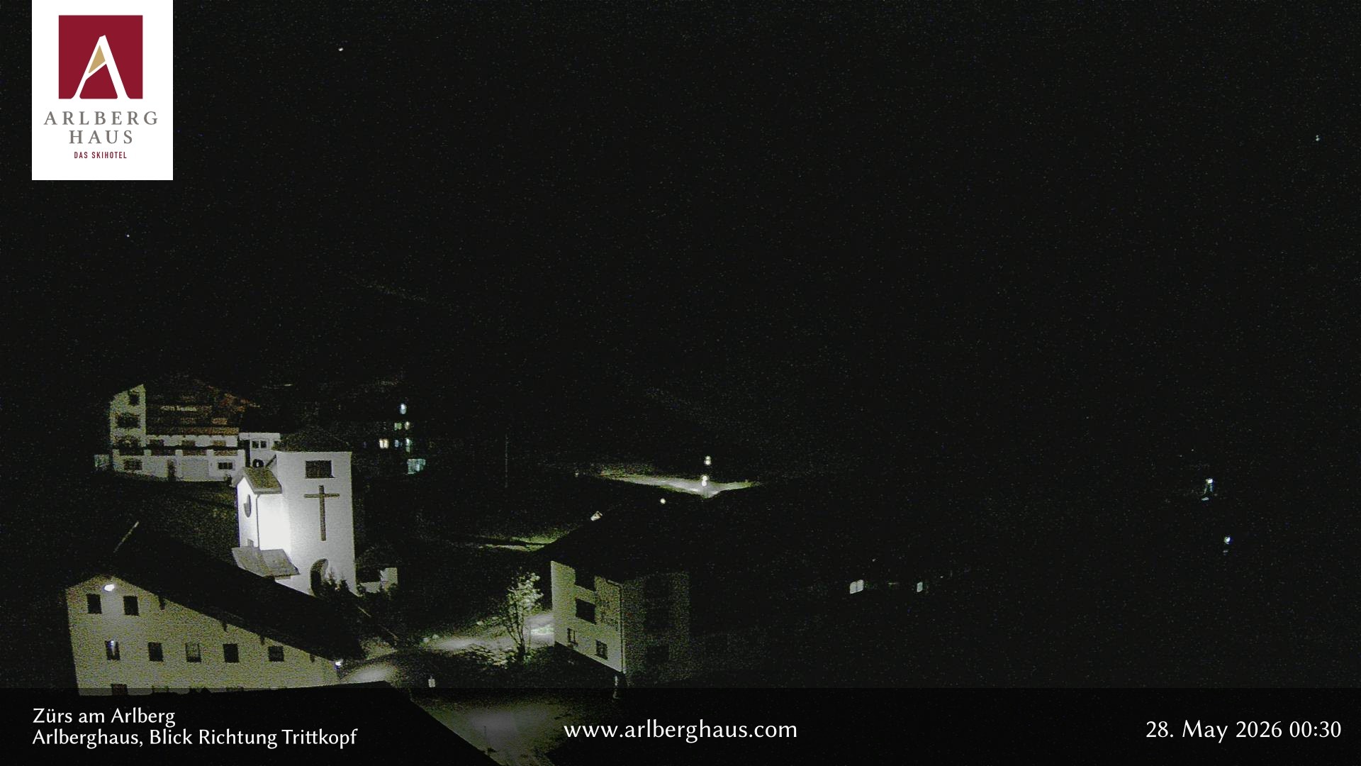 Archiv Foto Webcam Zürs: Hotel Arlberghaus