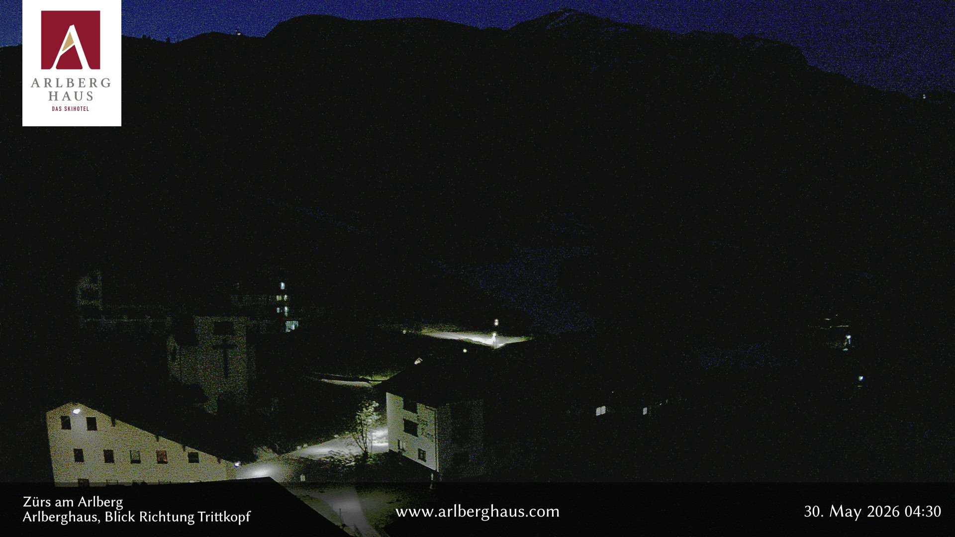 Archived image Webcam Arlberghaus at Zuers