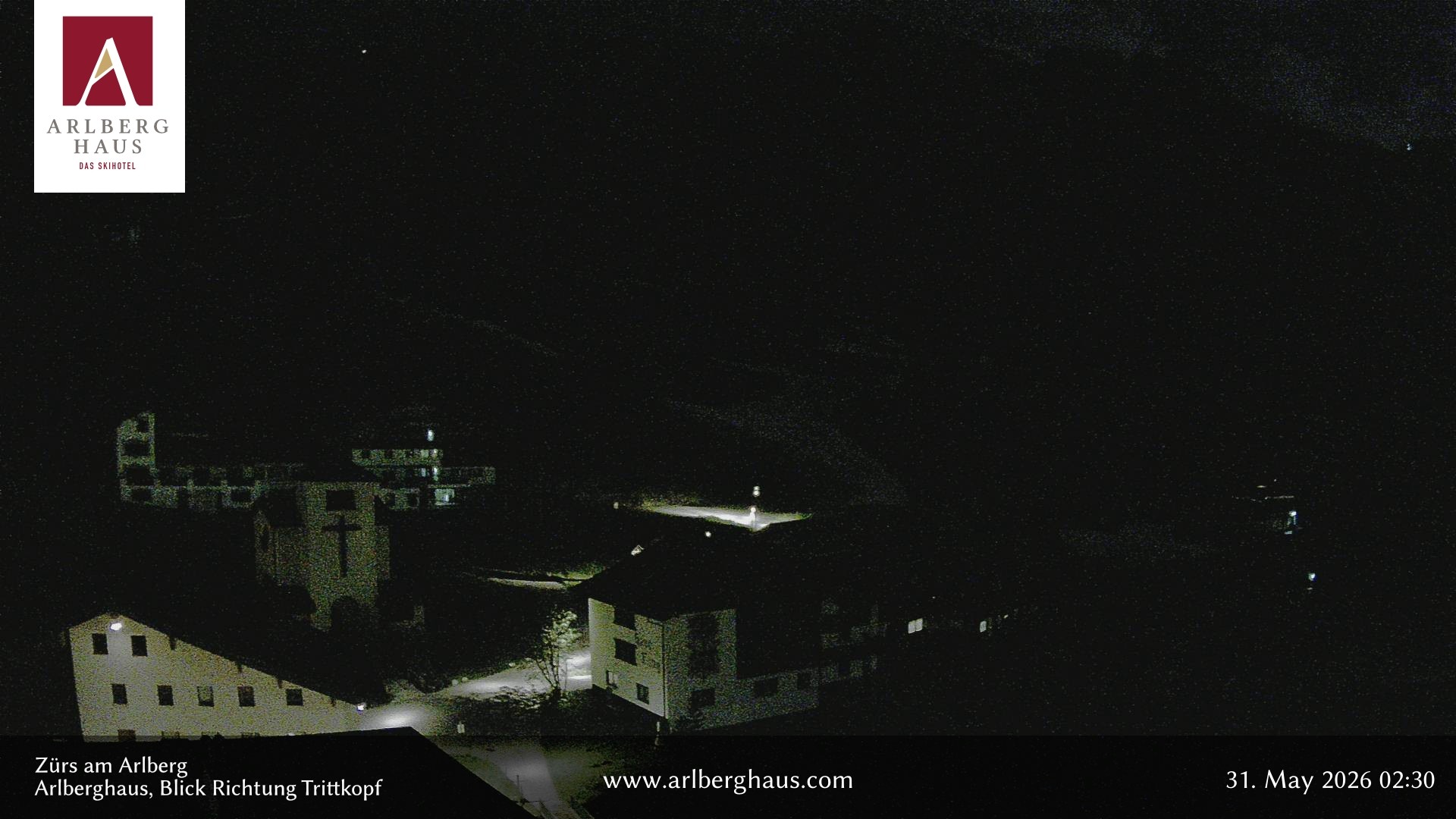 Archiv Foto Webcam Zürs: Hotel Arlberghaus