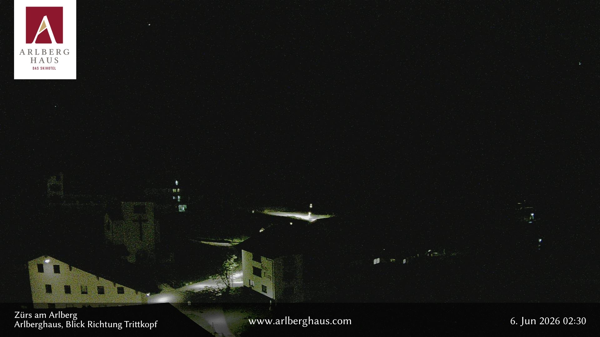 Archiv Foto Webcam Zürs: Hotel Arlberghaus