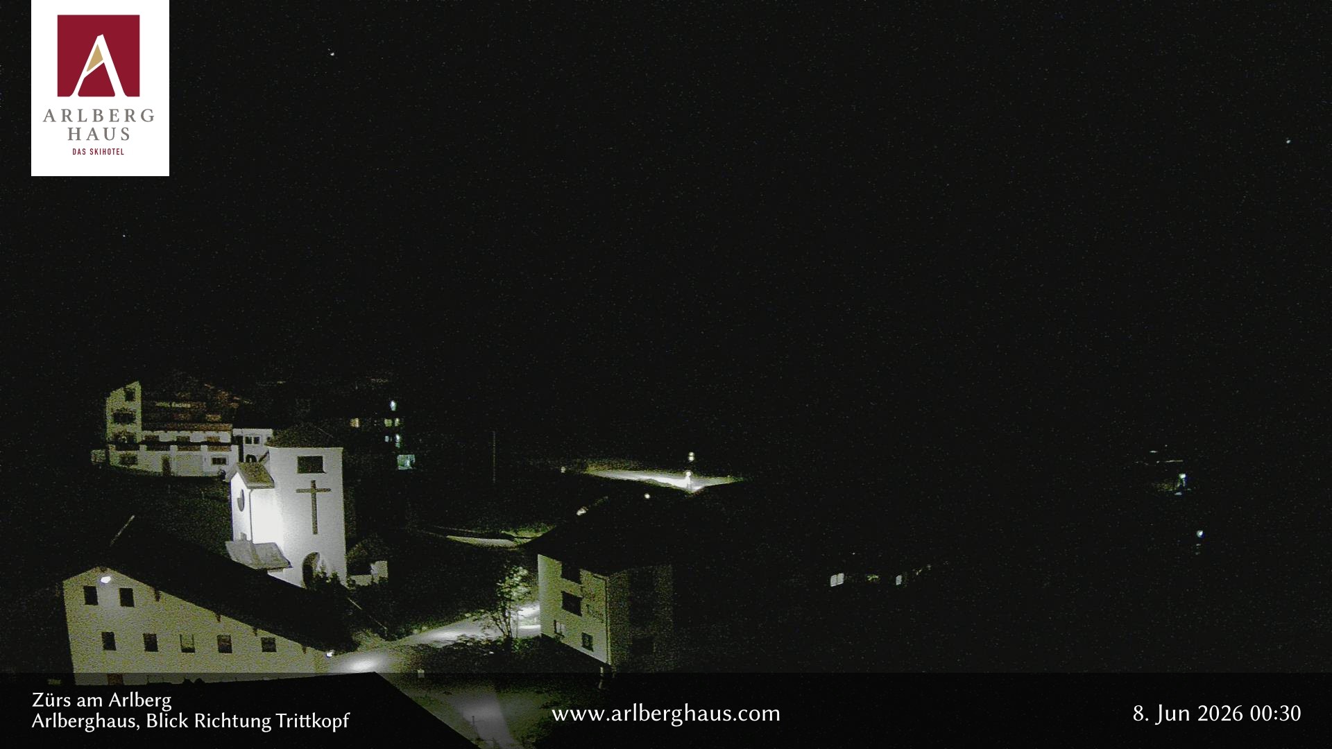 Archiv Foto Webcam Zürs: Hotel Arlberghaus