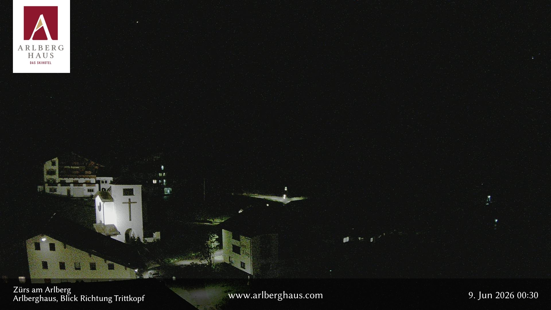 Archiv Foto Webcam Zürs: Hotel Arlberghaus