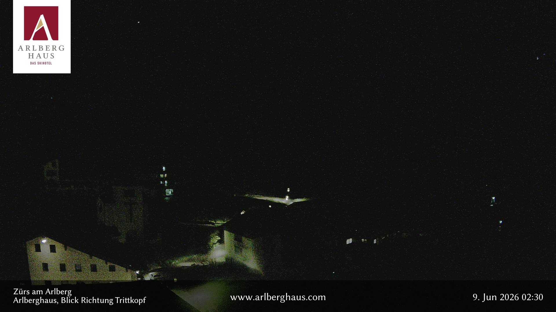 Archiv Foto Webcam Zürs: Hotel Arlberghaus