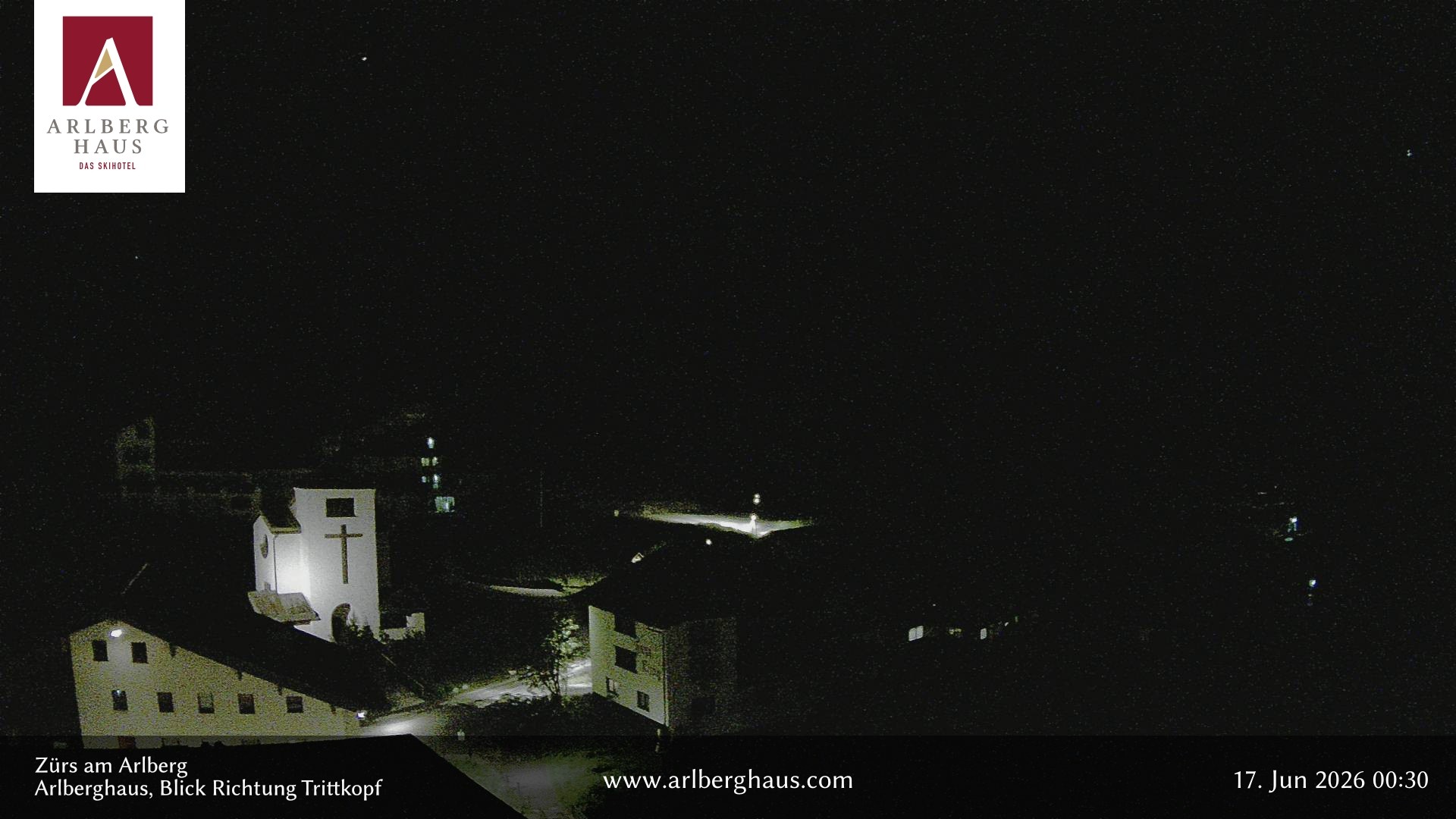 Archiv Foto Webcam Zürs: Hotel Arlberghaus