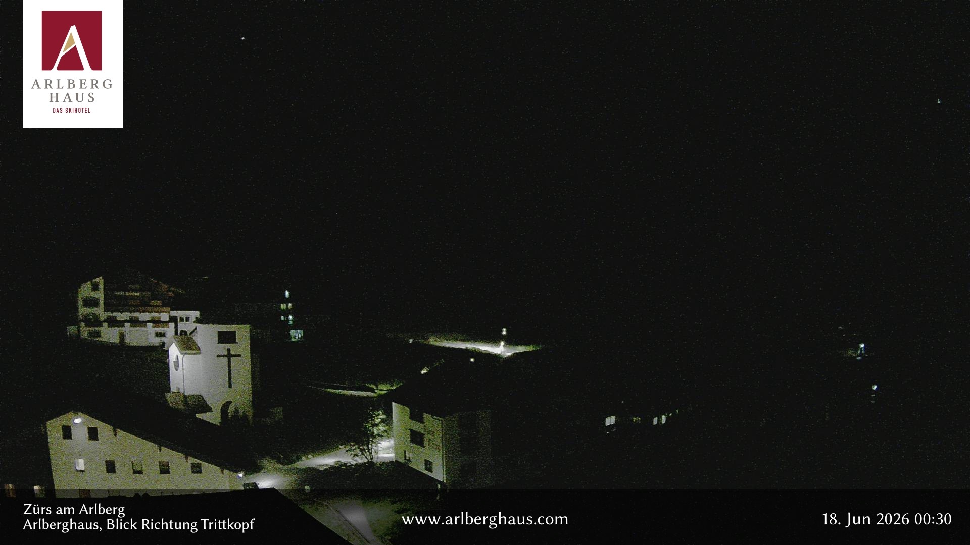 Archiv Foto Webcam Zürs: Hotel Arlberghaus