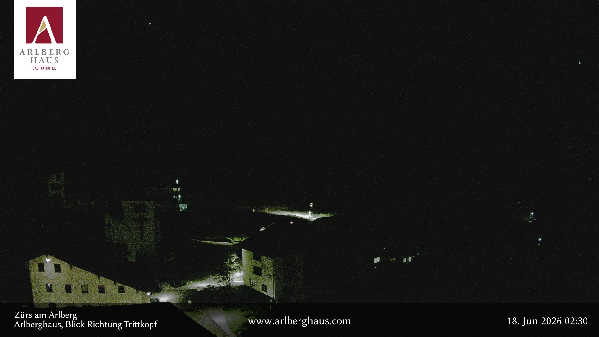 Archiv Foto Webcam Zürs: Hotel Arlberghaus