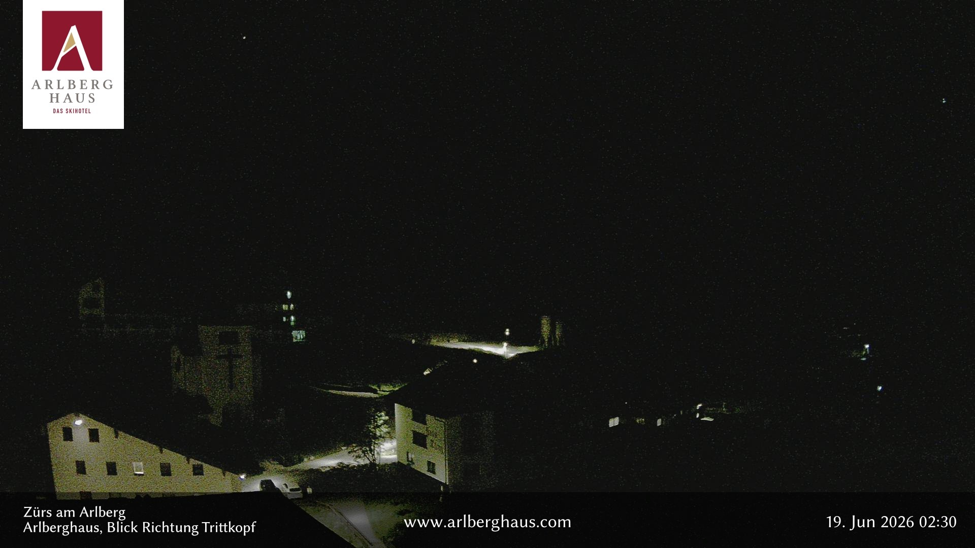Archiv Foto Webcam Zürs: Hotel Arlberghaus
