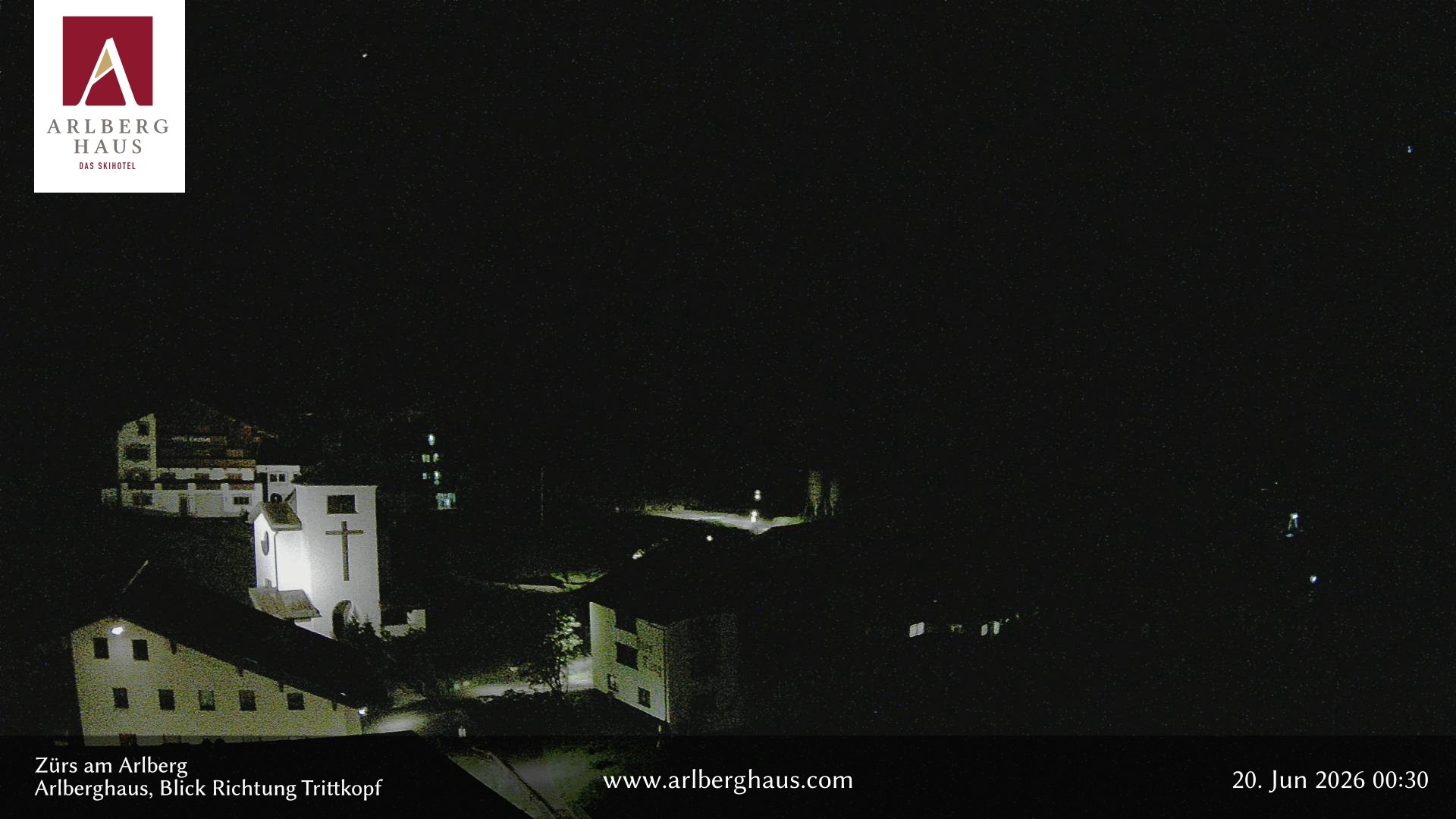 Archiv Foto Webcam Zürs: Hotel Arlberghaus