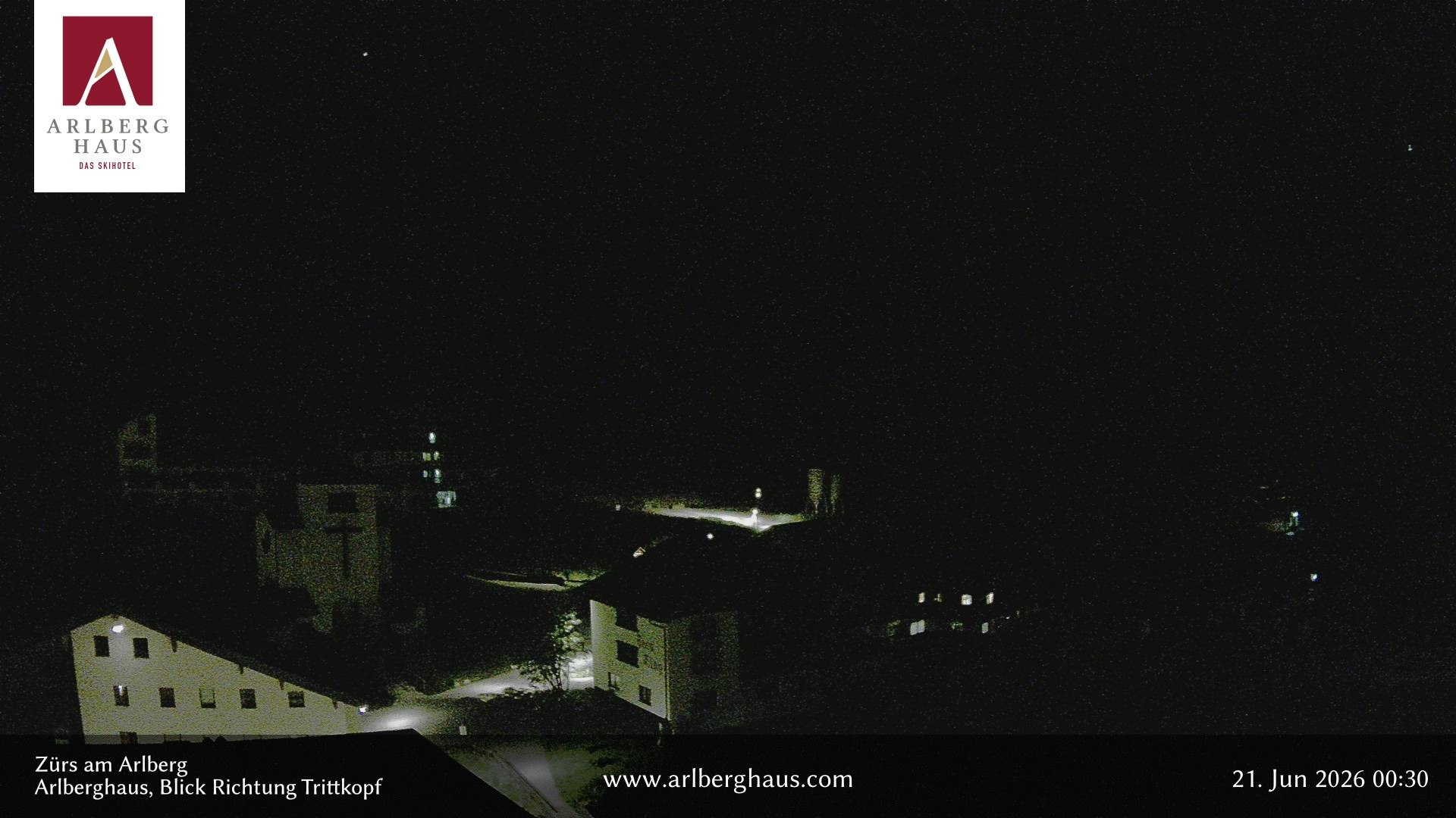 Archiv Foto Webcam Zürs: Hotel Arlberghaus