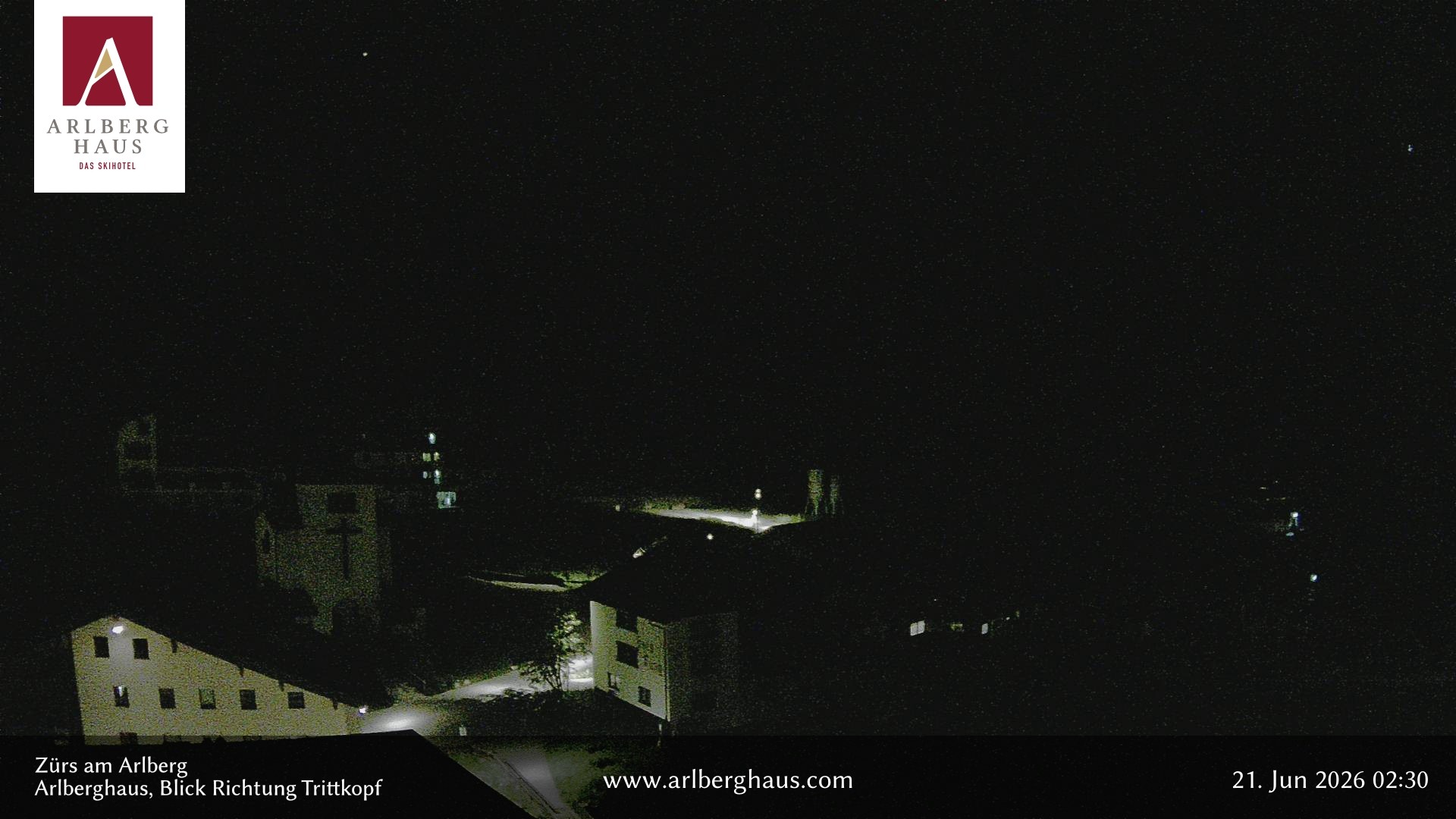 Archiv Foto Webcam Zürs: Hotel Arlberghaus