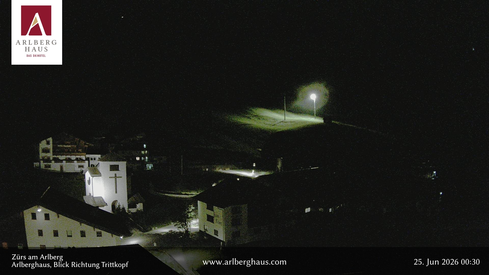 Archiv Foto Webcam Zürs: Hotel Arlberghaus