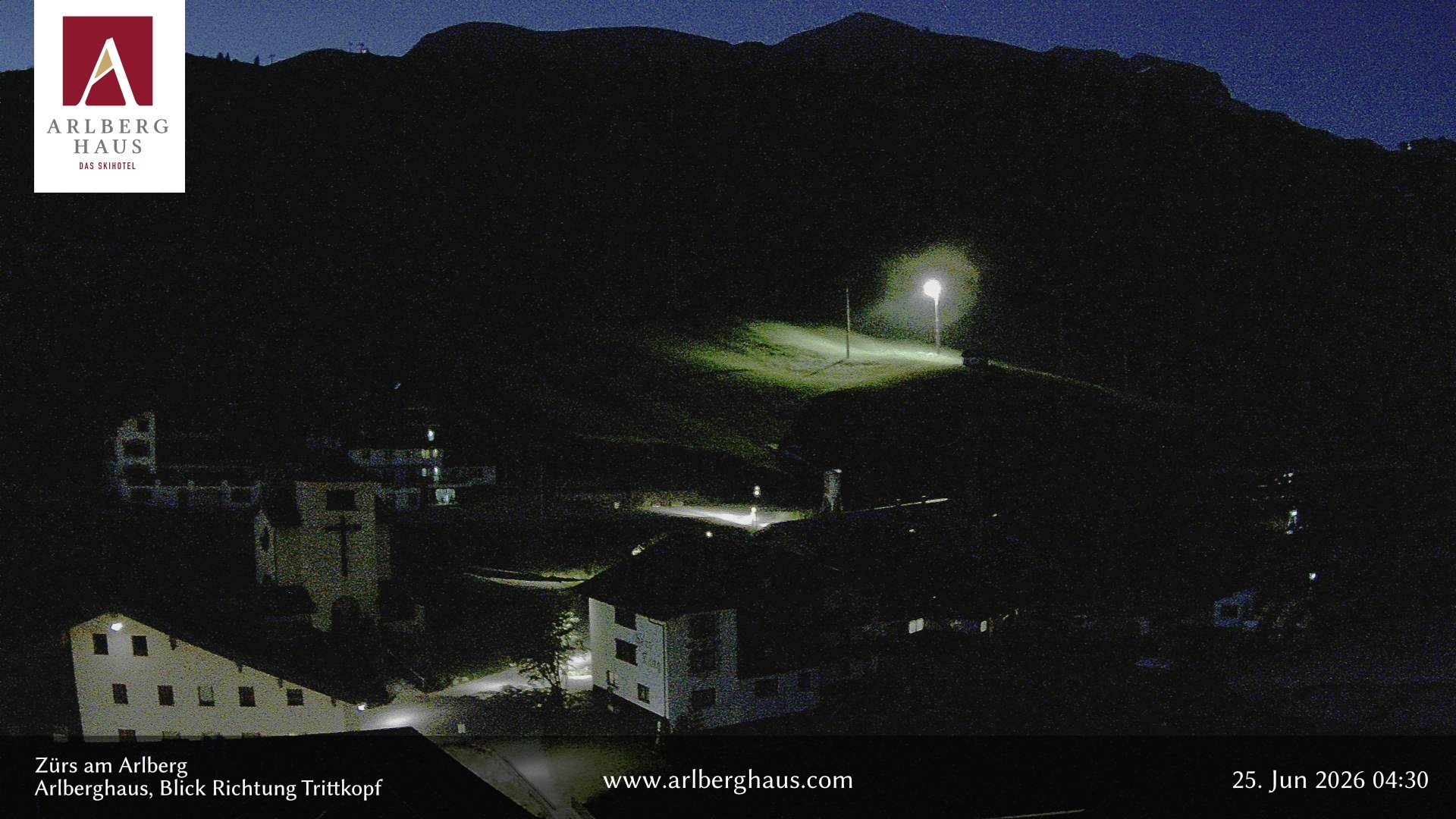 Archiv Foto Webcam Zürs: Hotel Arlberghaus