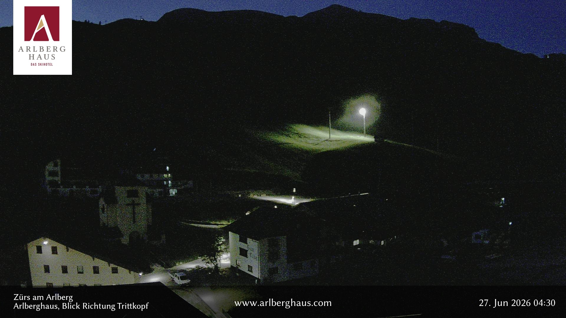 Archiv Foto Webcam Zürs: Hotel Arlberghaus