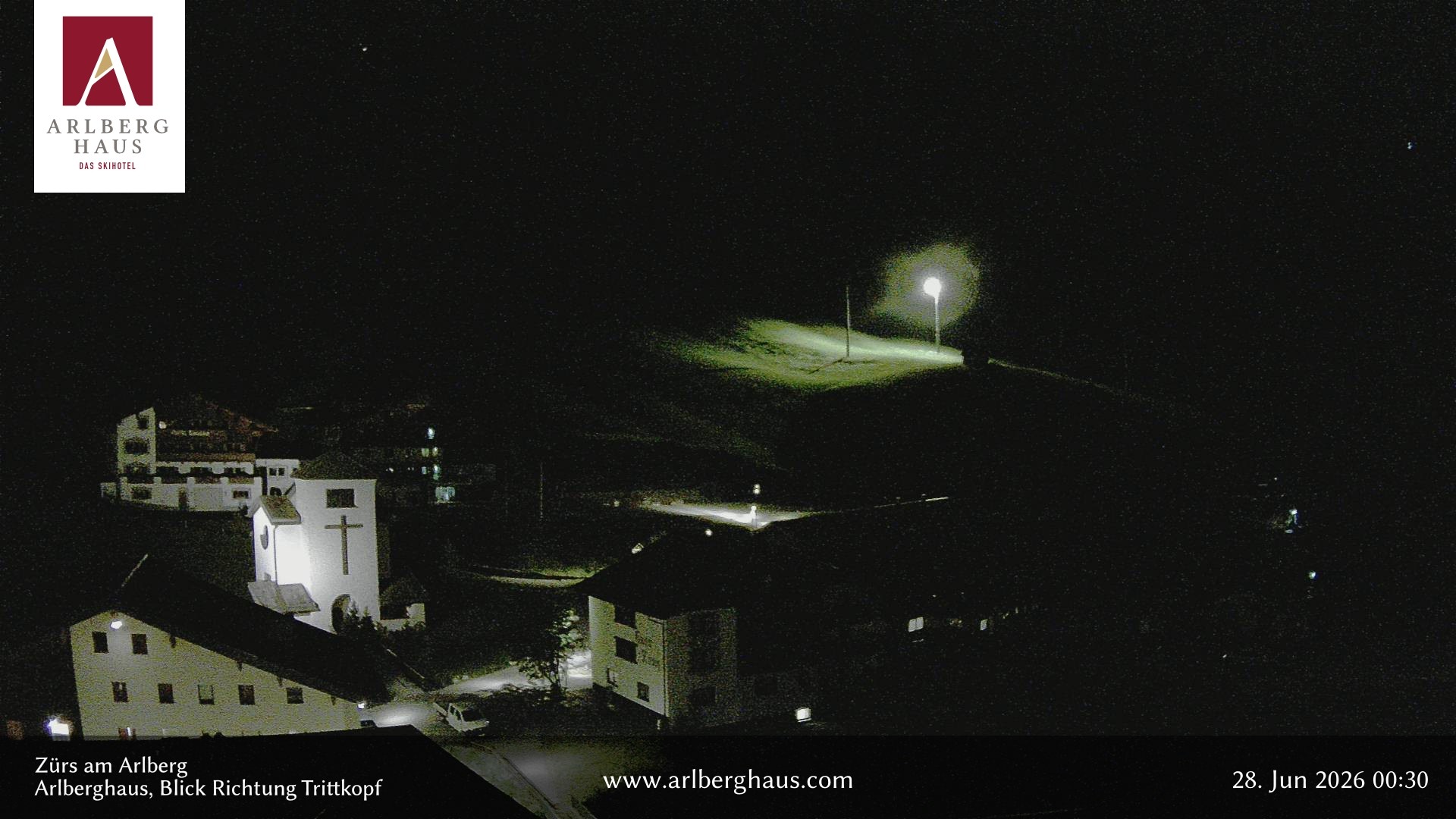 Archiv Foto Webcam Zürs: Hotel Arlberghaus