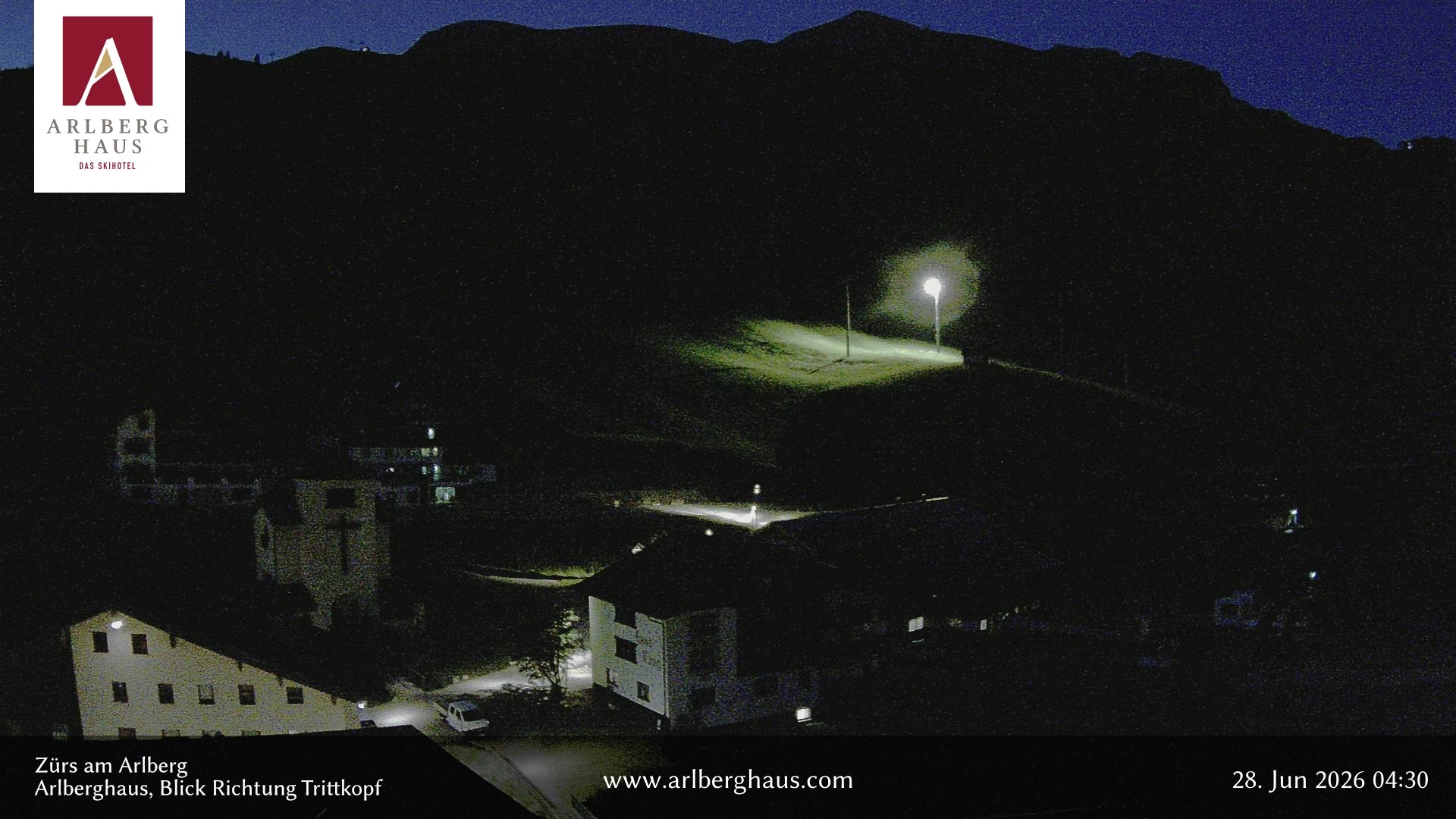 Archiv Foto Webcam Zürs: Hotel Arlberghaus