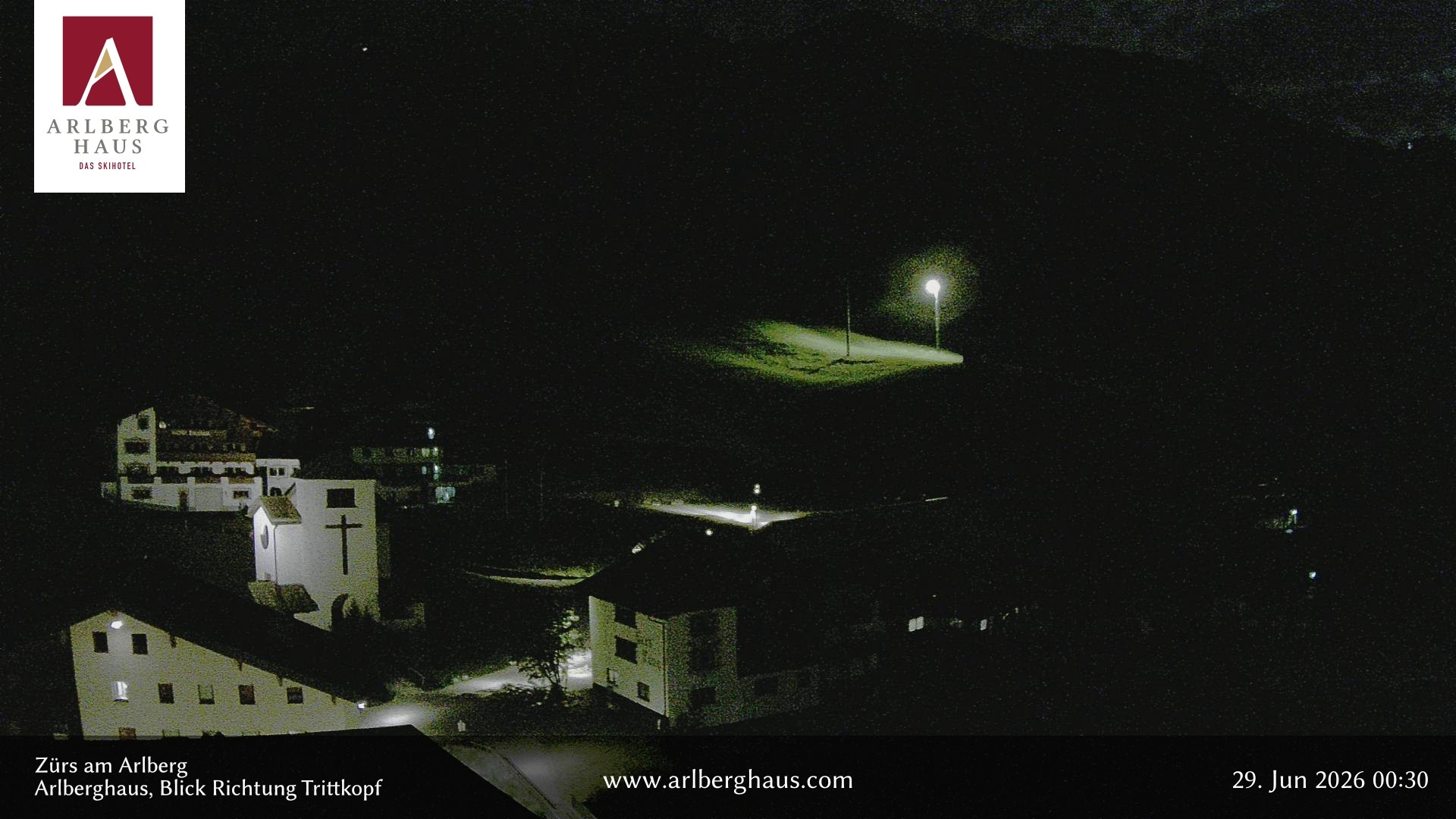 Archiv Foto Webcam Zürs: Hotel Arlberghaus