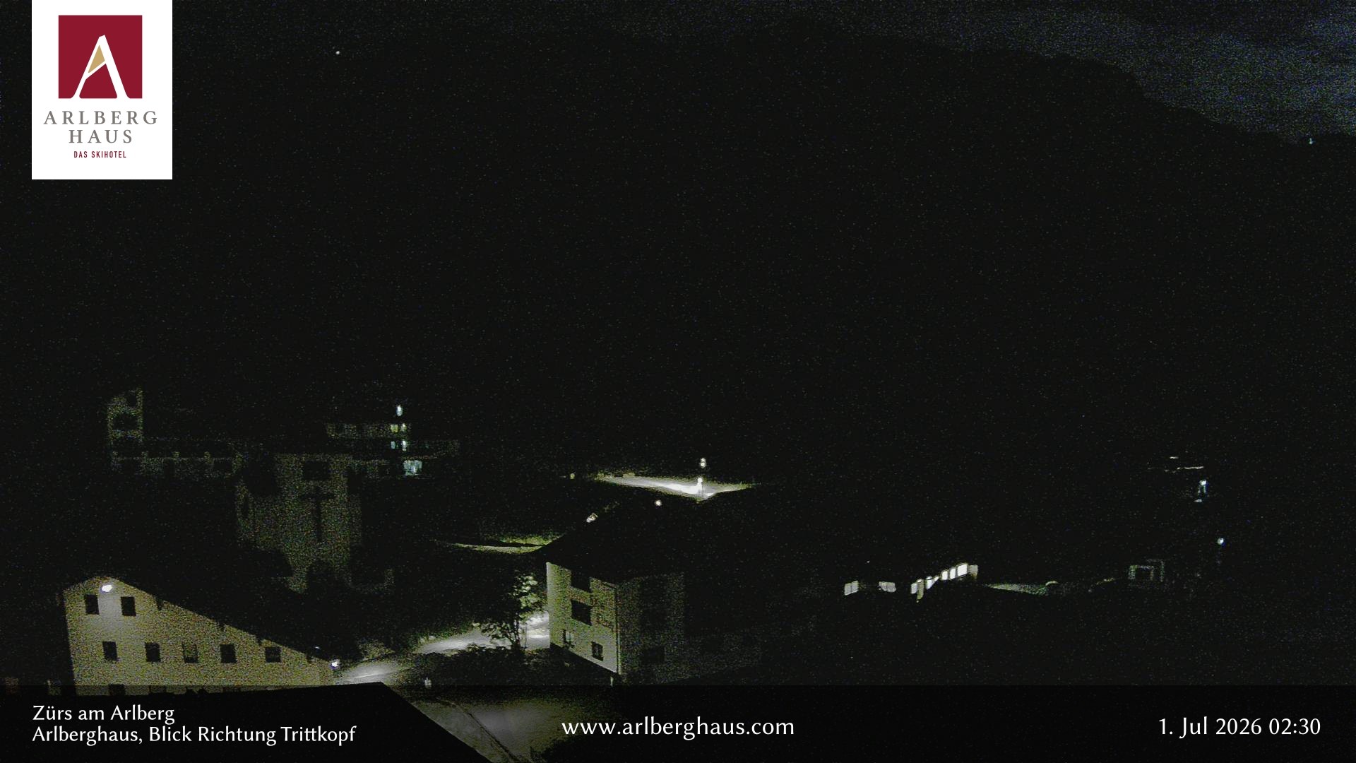 Archiv Foto Webcam Zürs: Hotel Arlberghaus