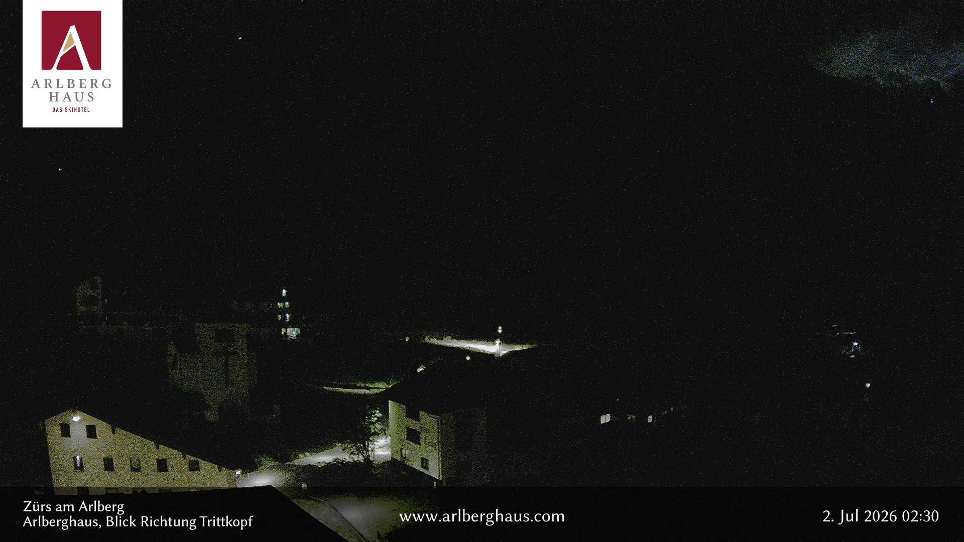 Archiv Foto Webcam Zürs: Hotel Arlberghaus