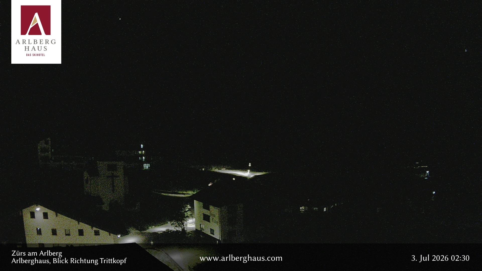 Archiv Foto Webcam Zürs: Hotel Arlberghaus