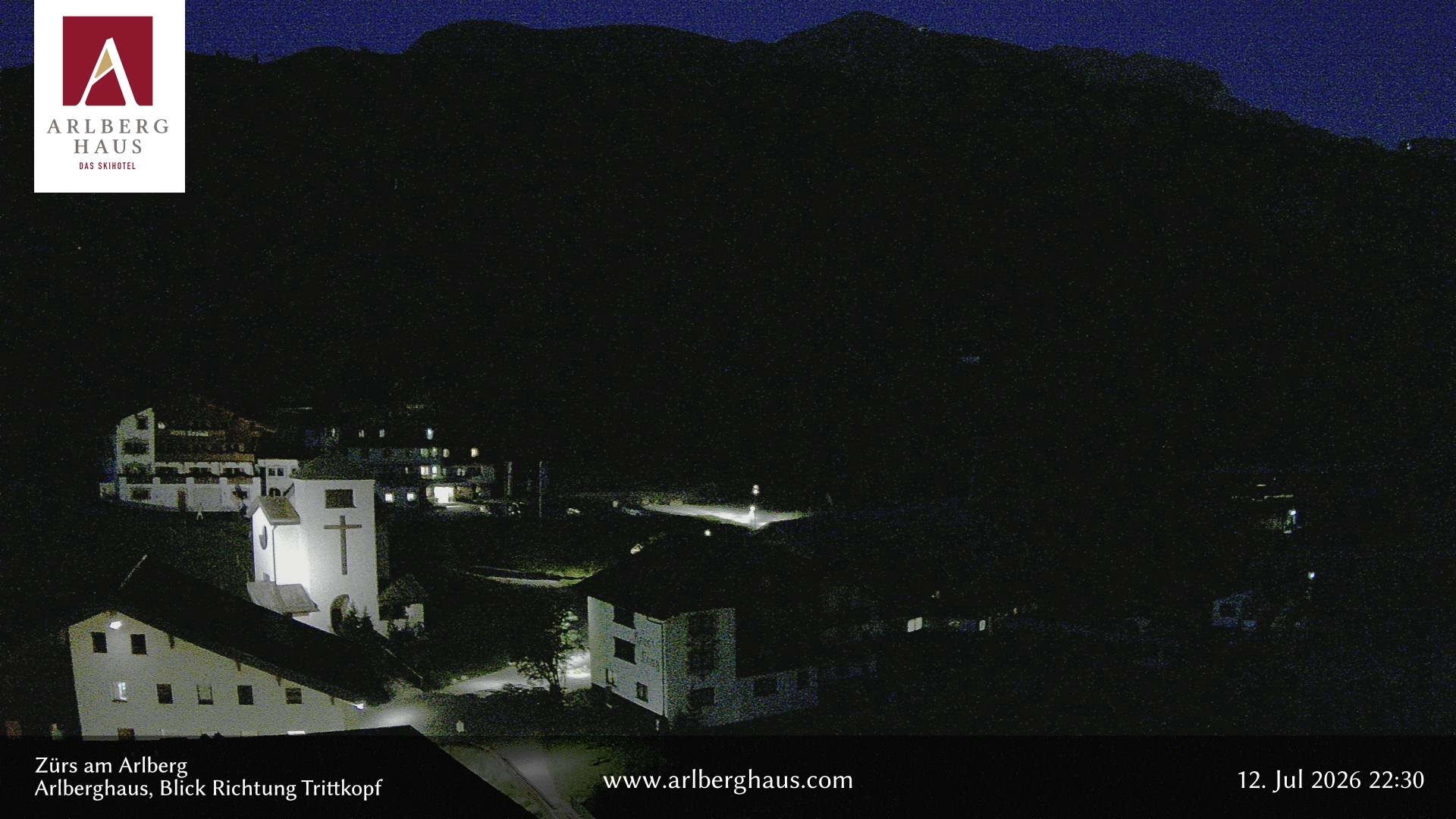Archiv Foto Webcam Zürs: Hotel Arlberghaus