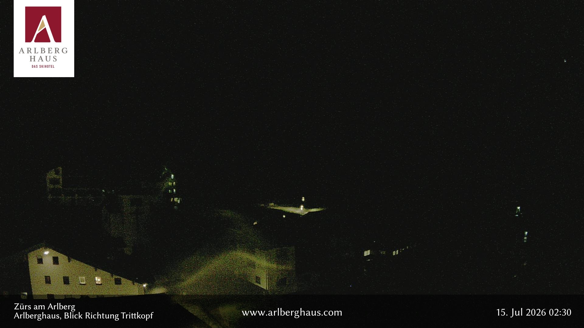 Archived image Webcam Arlberghaus at Zuers