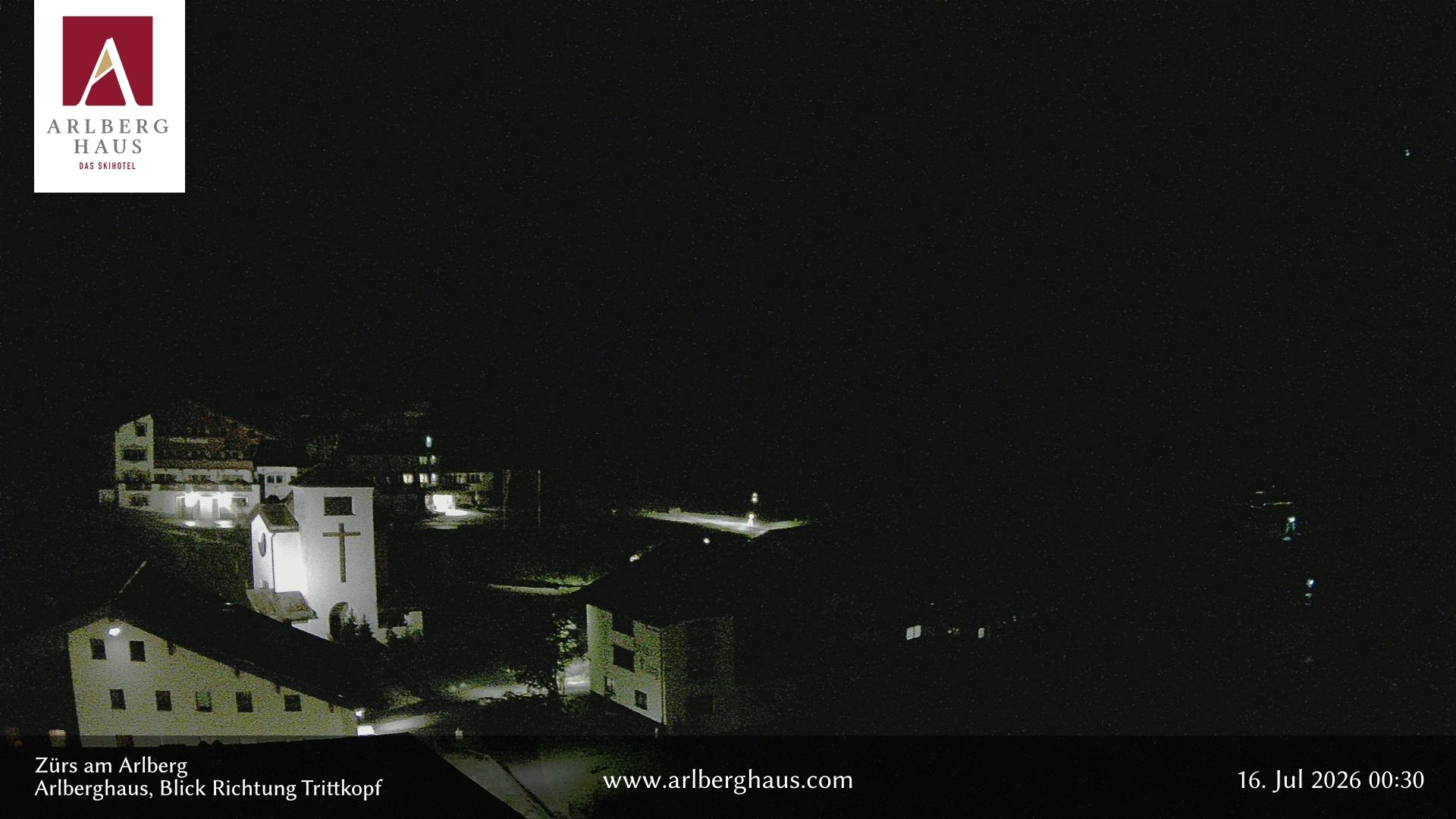 Archiv Foto Webcam Zürs: Hotel Arlberghaus