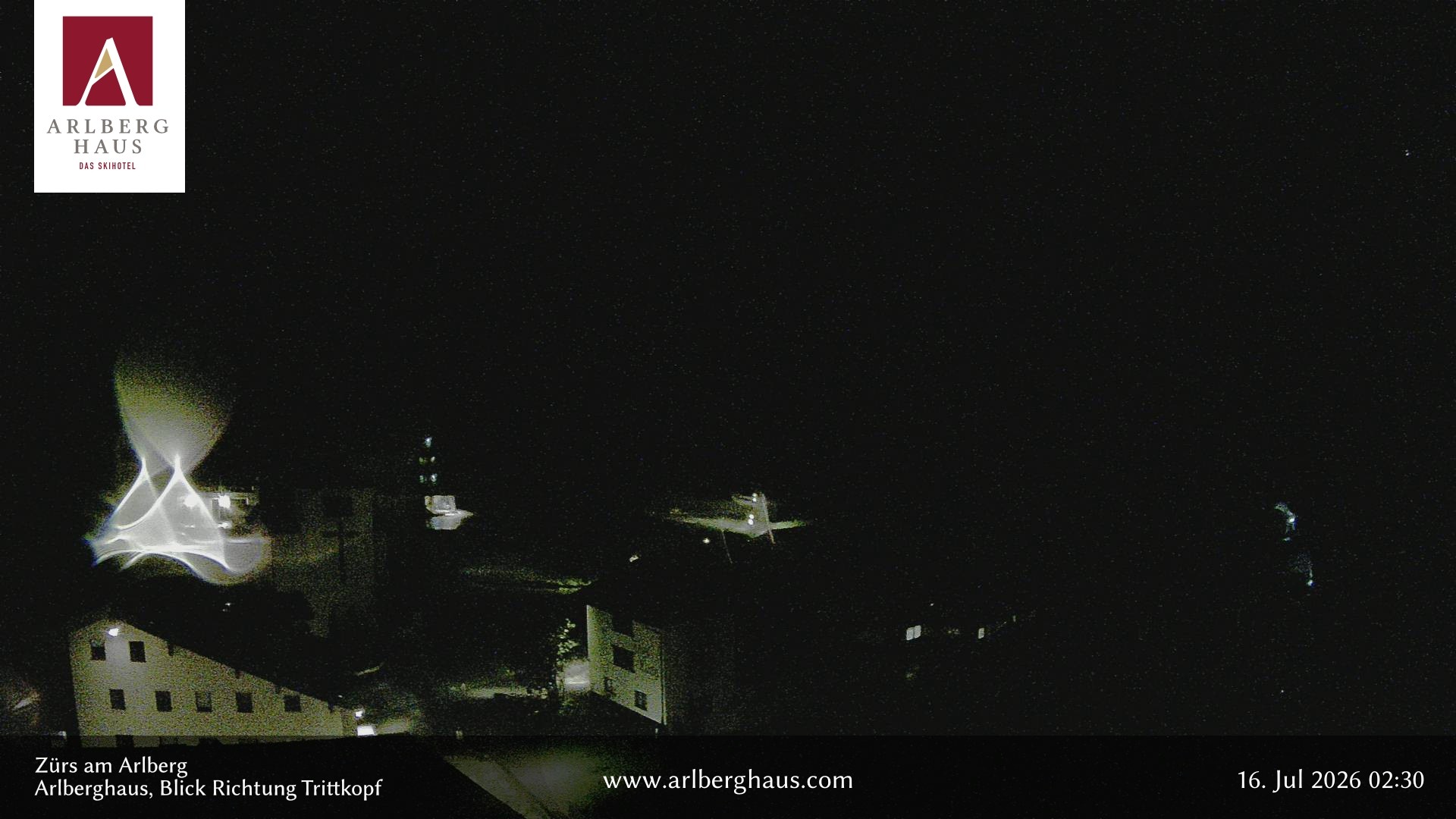 Archiv Foto Webcam Zürs: Hotel Arlberghaus