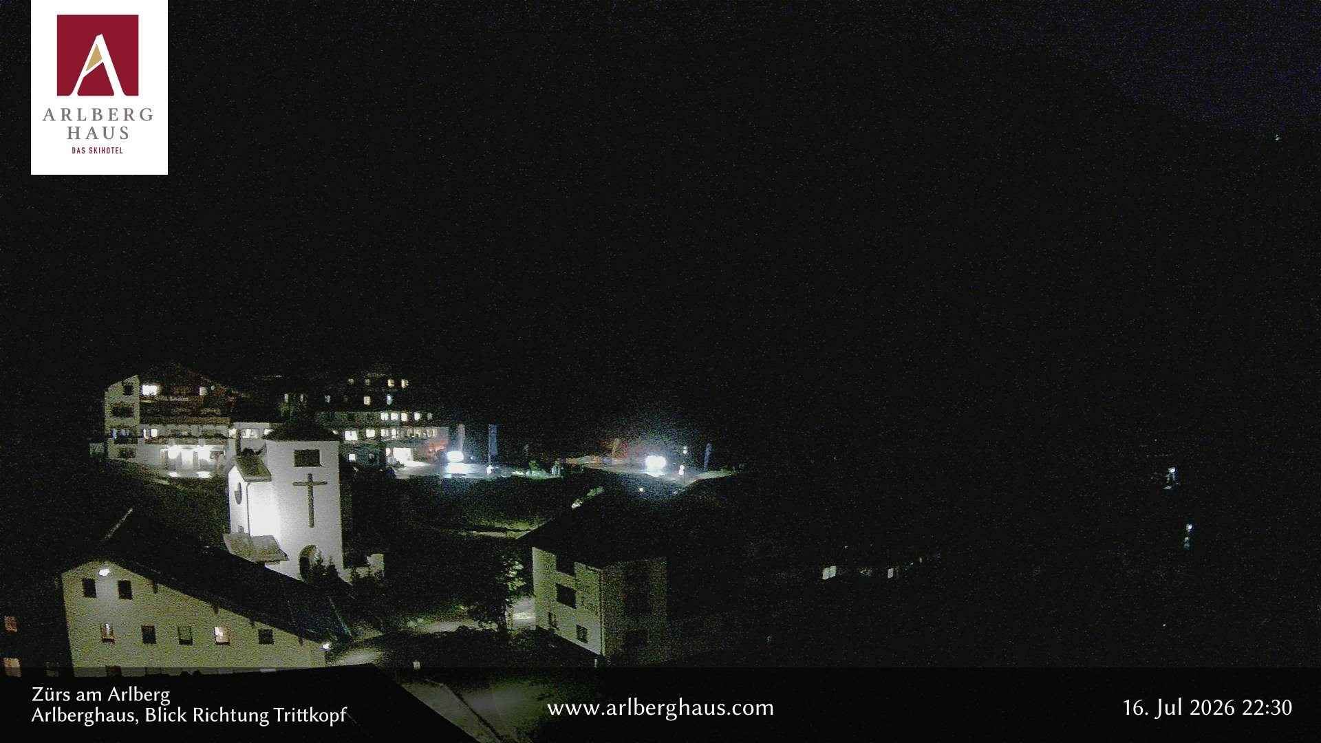 Archiv Foto Webcam Zürs: Hotel Arlberghaus