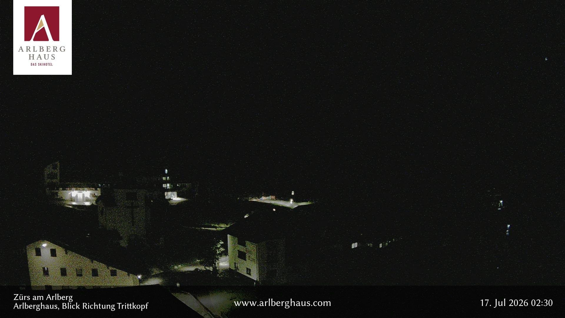 Archiv Foto Webcam Zürs: Hotel Arlberghaus