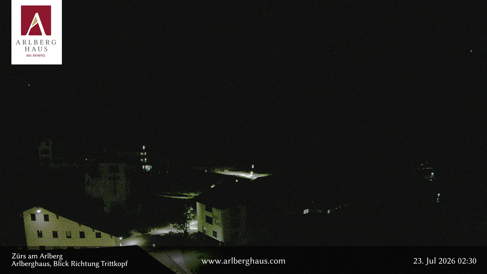 Archiv Foto Webcam Zürs: Hotel Arlberghaus