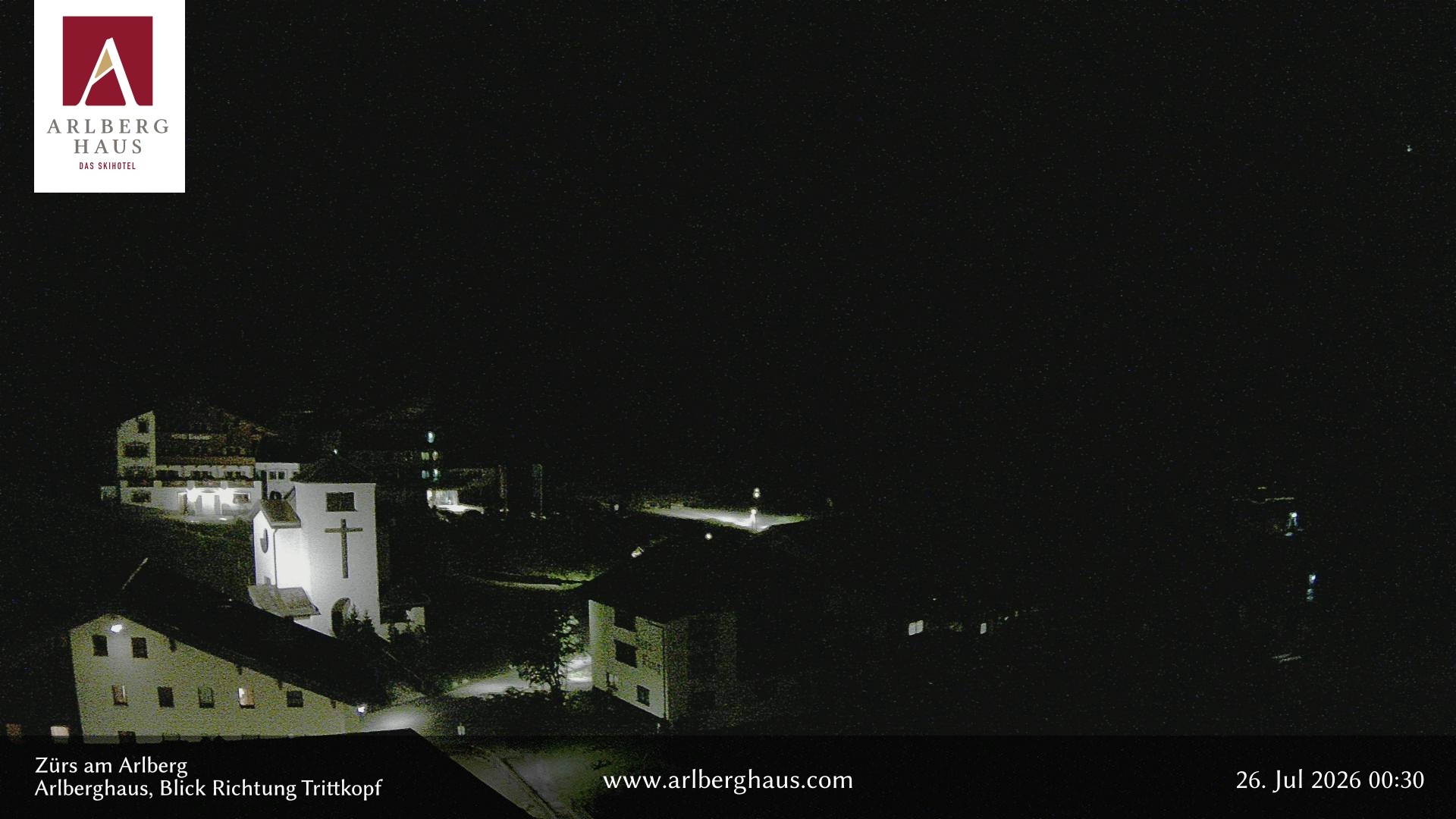 Archiv Foto Webcam Zürs: Hotel Arlberghaus