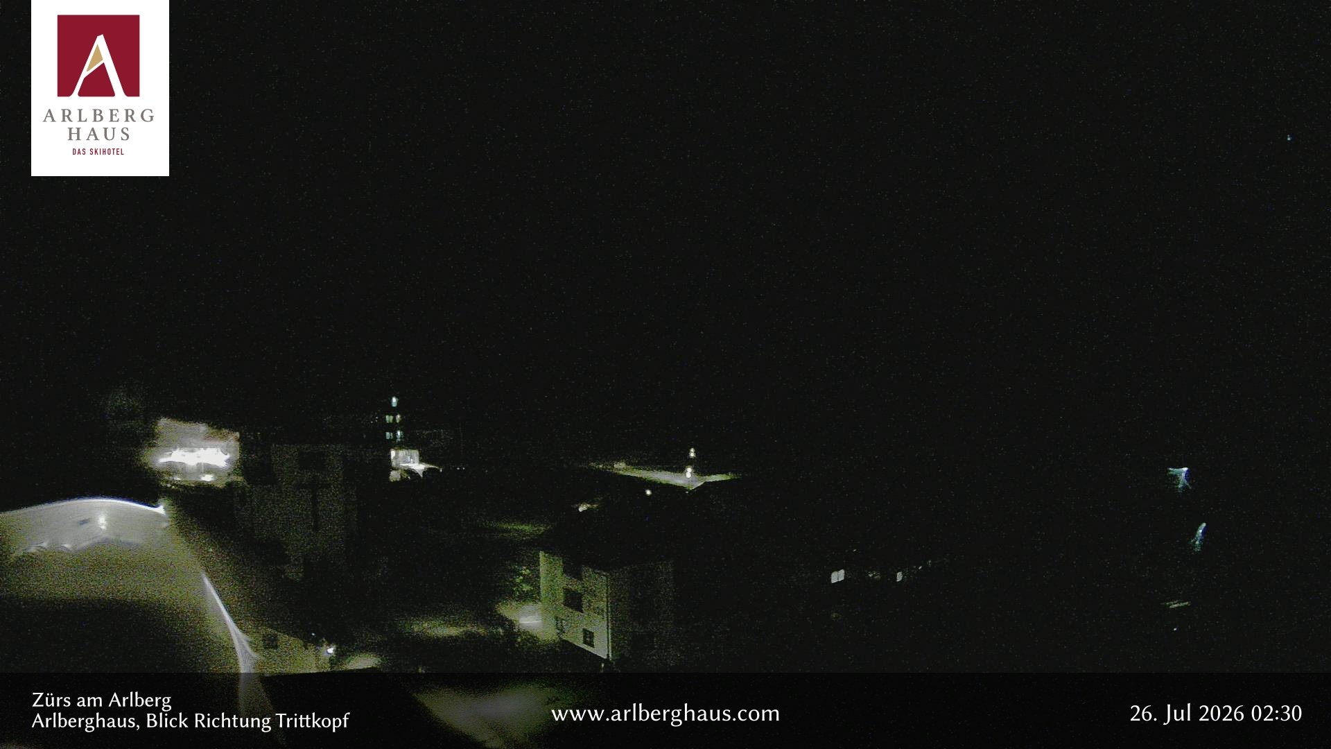 Archiv Foto Webcam Zürs: Hotel Arlberghaus