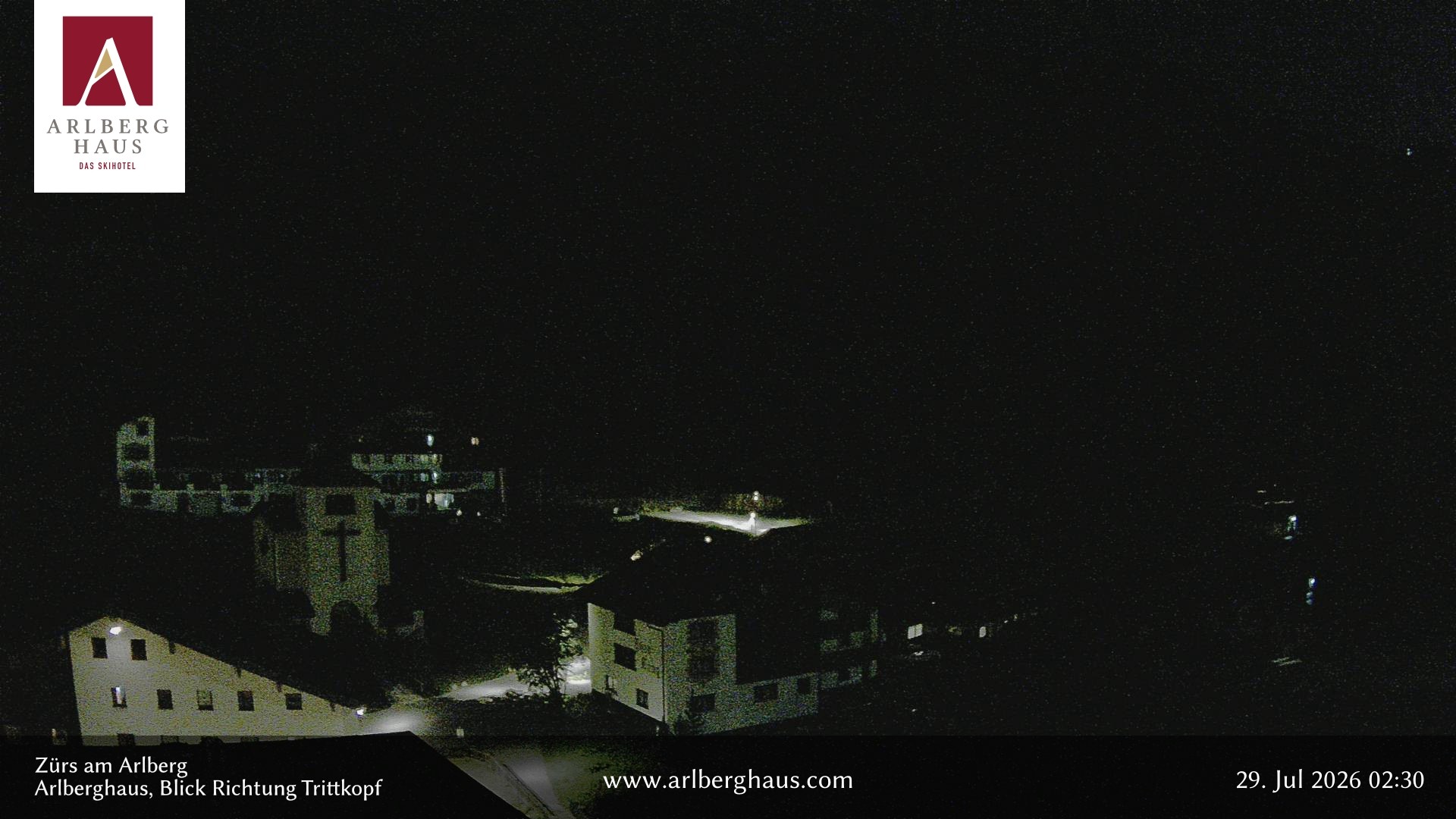 Archiv Foto Webcam Zürs: Hotel Arlberghaus