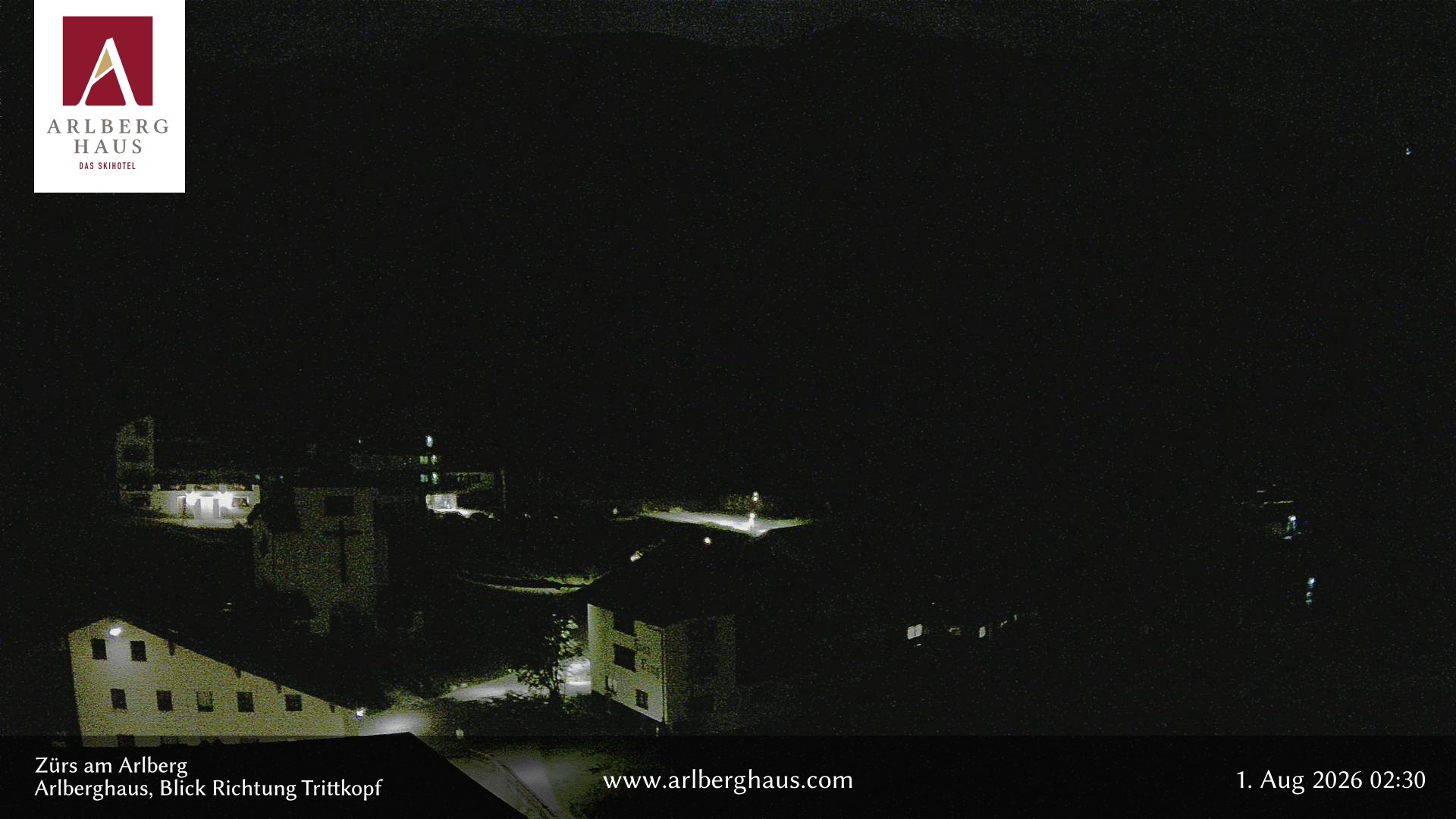 Archiv Foto Webcam Zürs: Hotel Arlberghaus