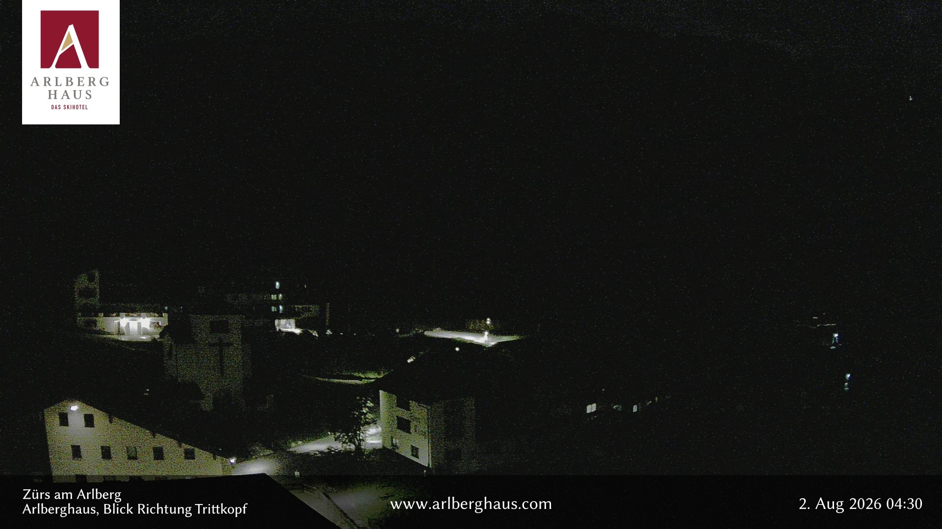 Archiv Foto Webcam Zürs: Hotel Arlberghaus